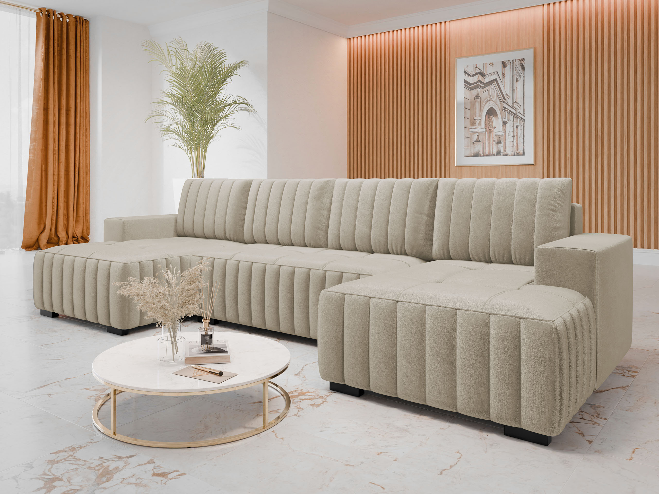 Corner sofa Modestas II (Manila 02)