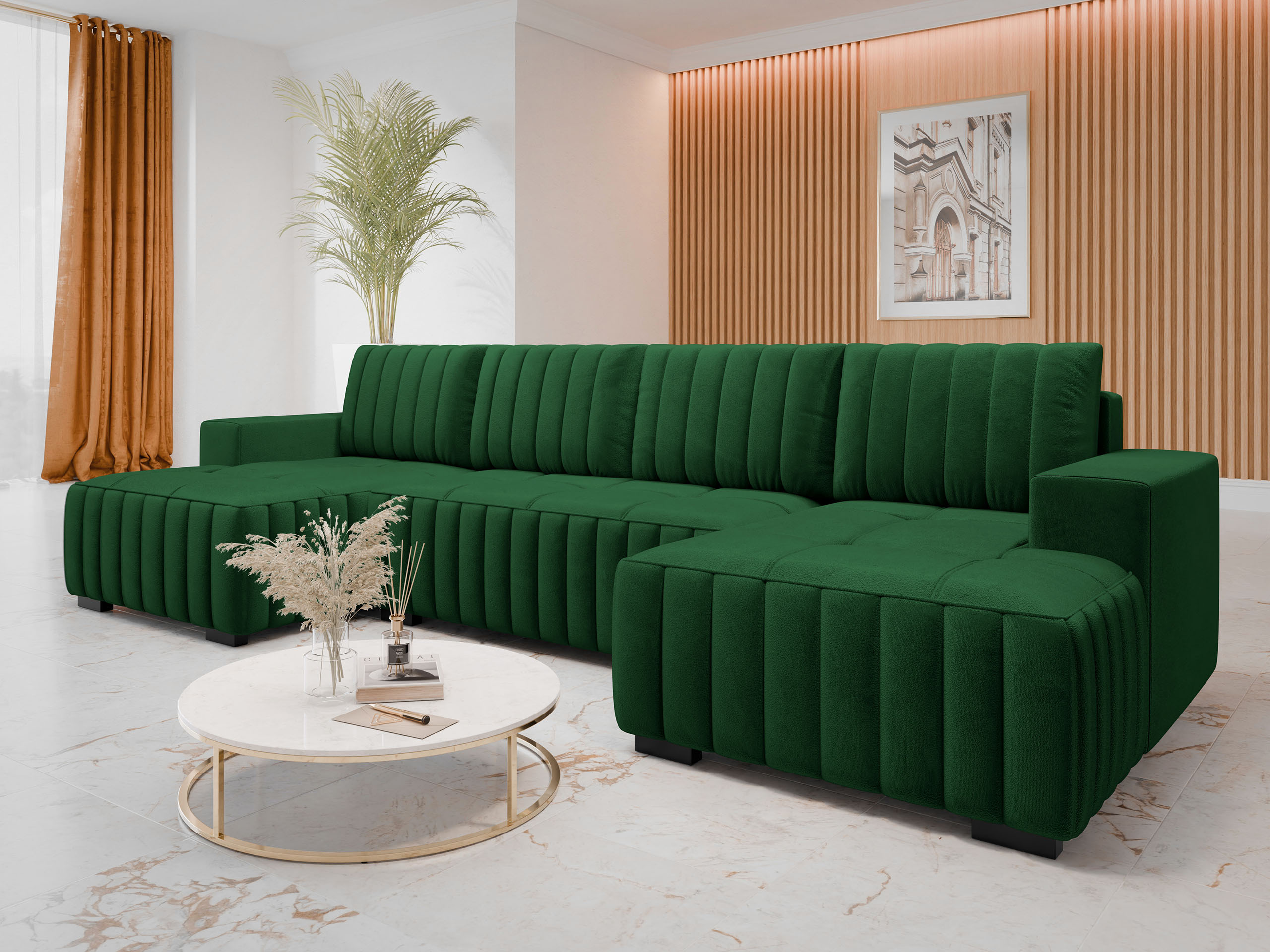 Corner sofa Modestas II (Manila 35)