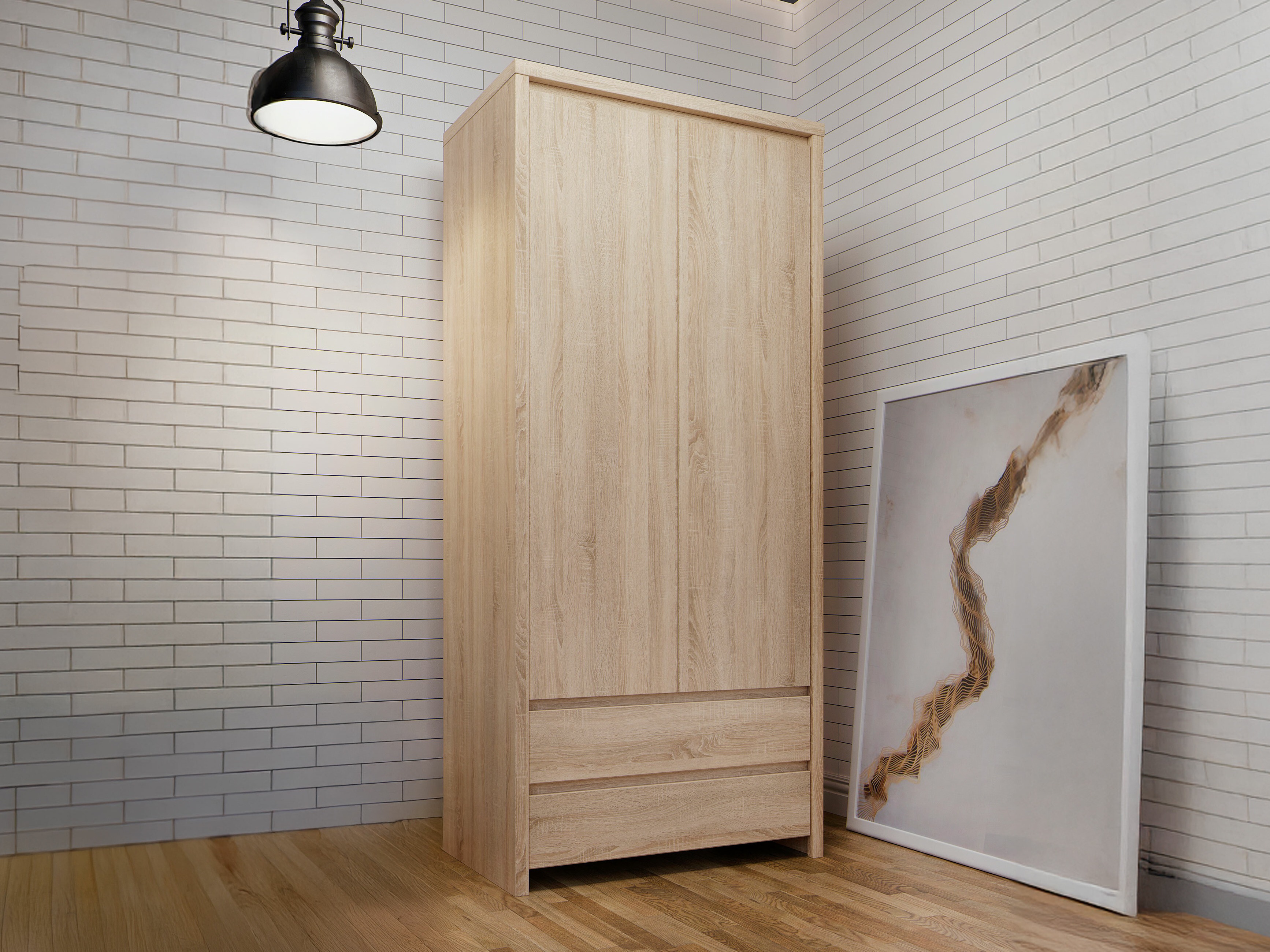 Bookcase Nolroma 141 (Sonoma oak)