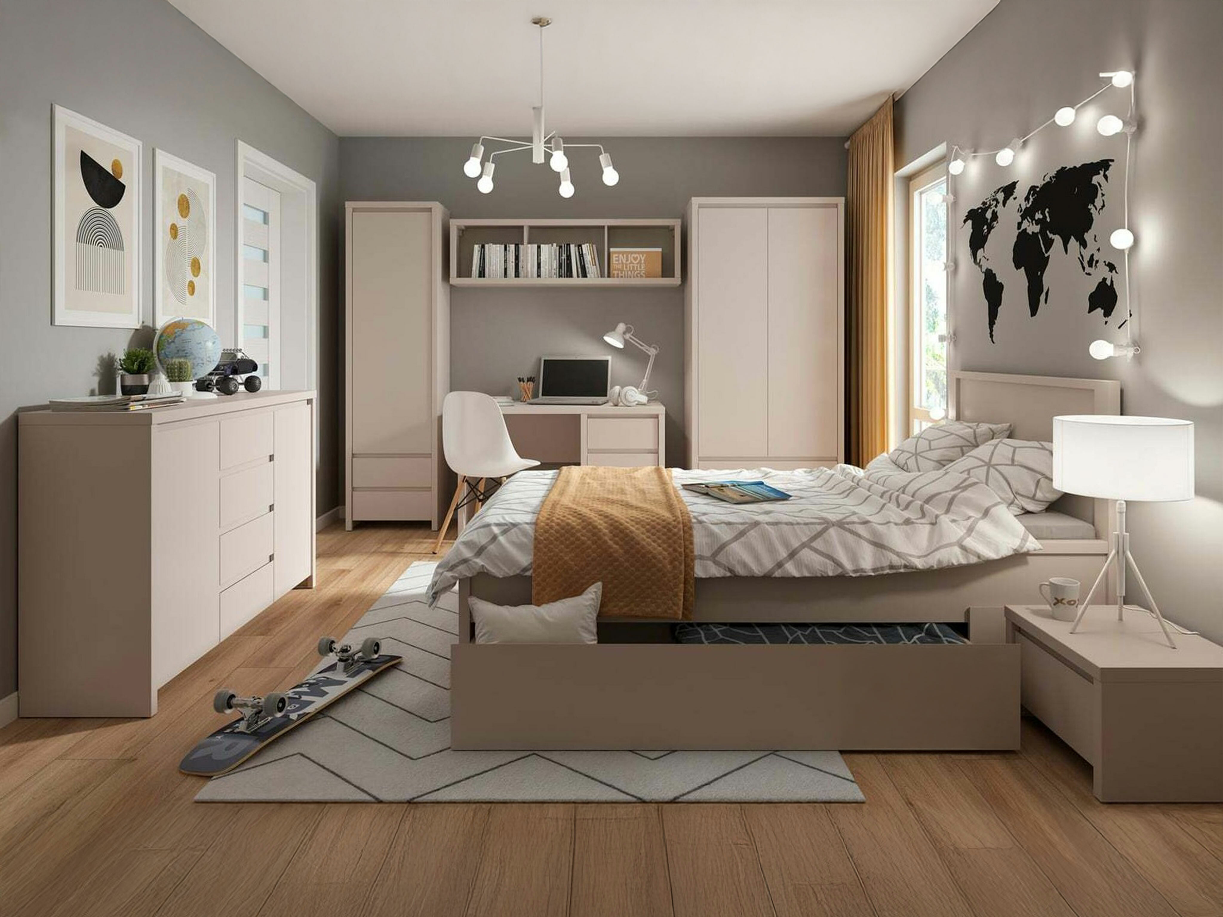 Chest of drawers Nolroma 103 (Cashmere)