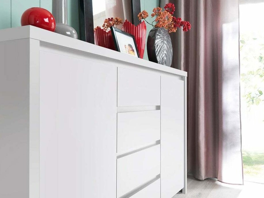 Chest of drawers Nolroma 103 (White)