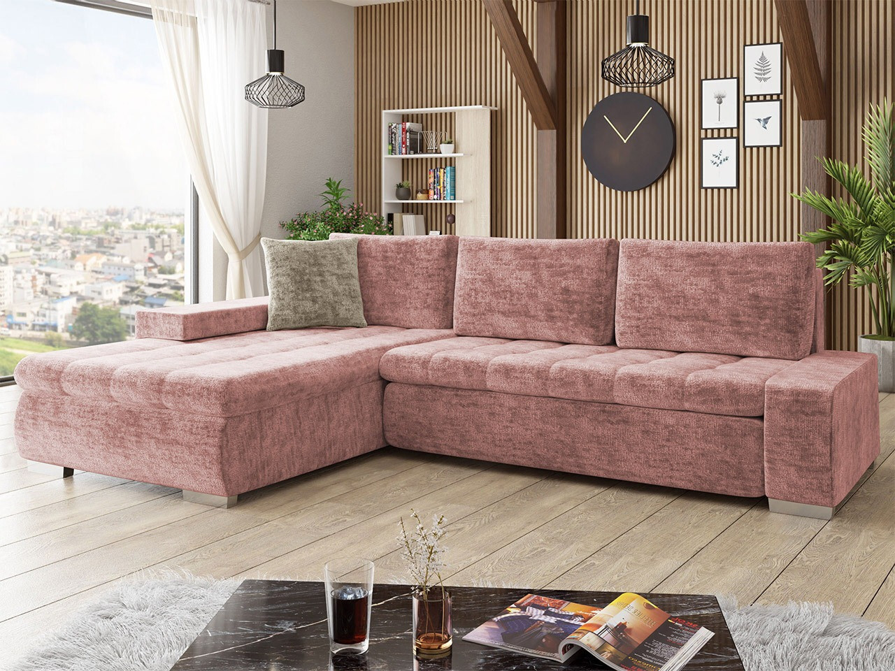 Corner sofa Comfivo Nitor II (Miu 2034 + Miu 2041)