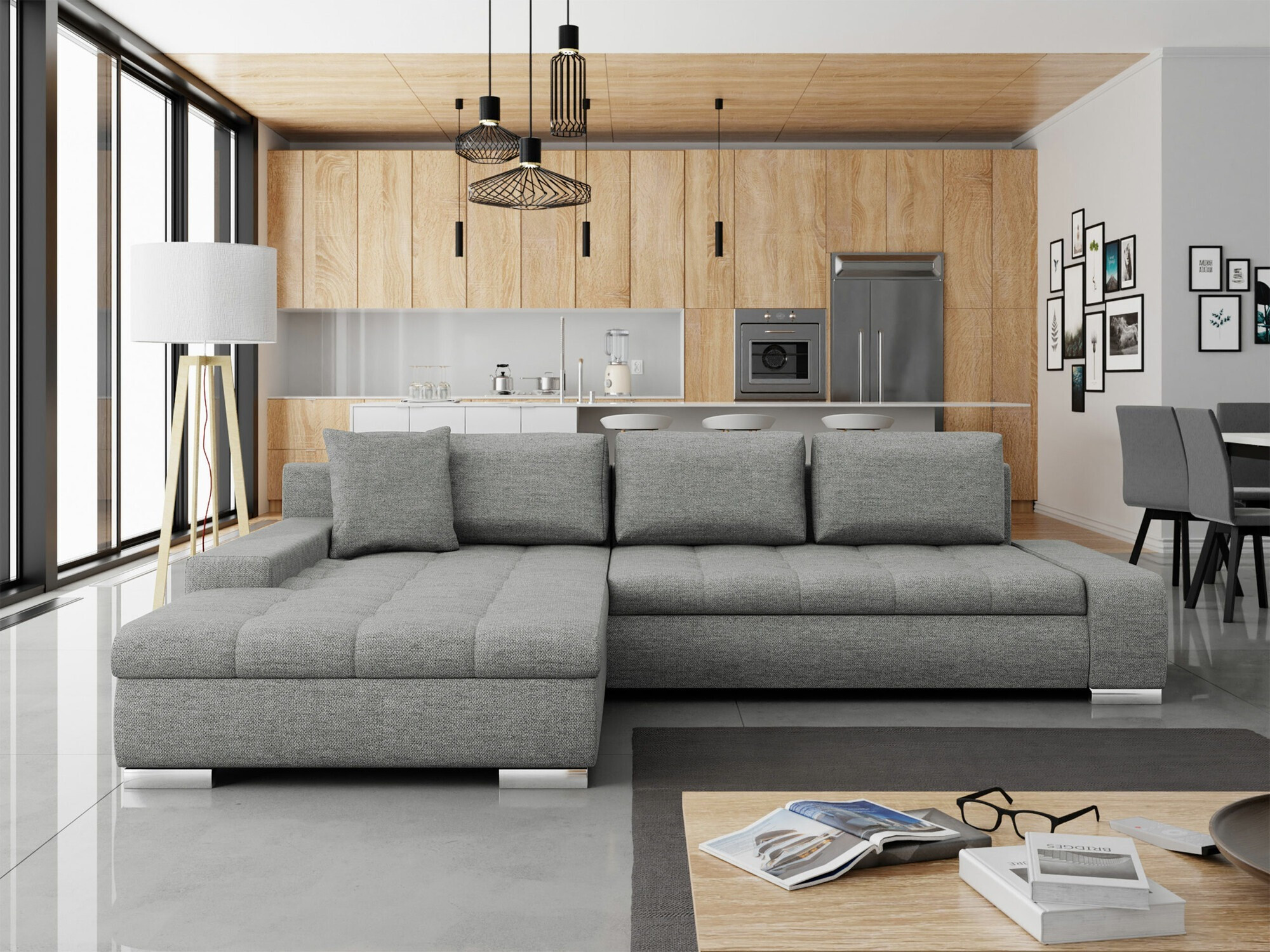 Corner sofa Comfivo Nitor II (Rico 12)