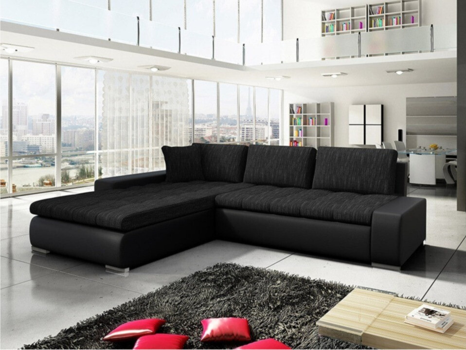 Corner sofa Comfivo Nitor II (Soft 011 + Lawa 06)