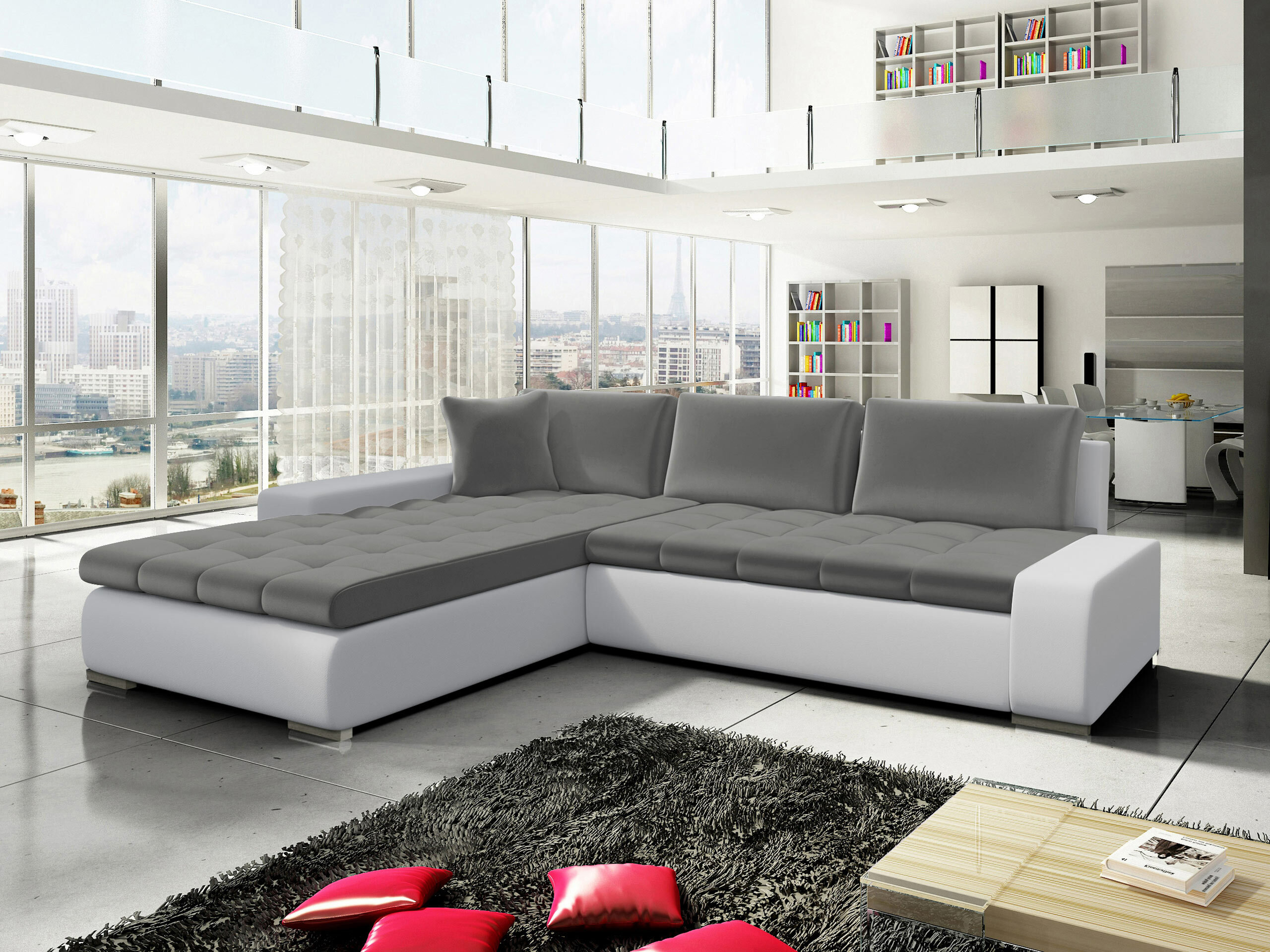 Corner sofa Comfivo Nitor II (Soft 017 + Magic Velvet 2217)