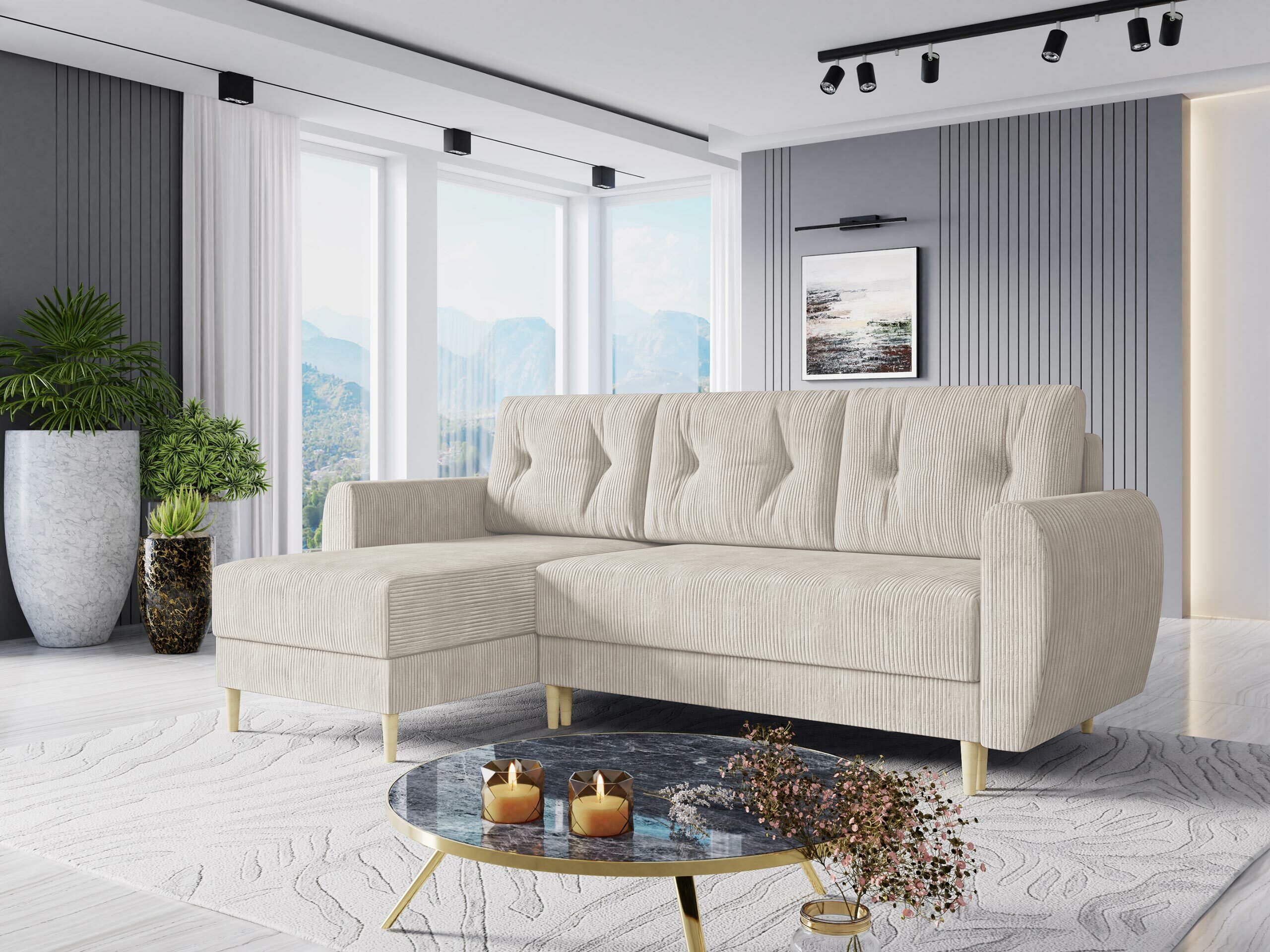 Corner sofa Memphis 139 (Poso 100)