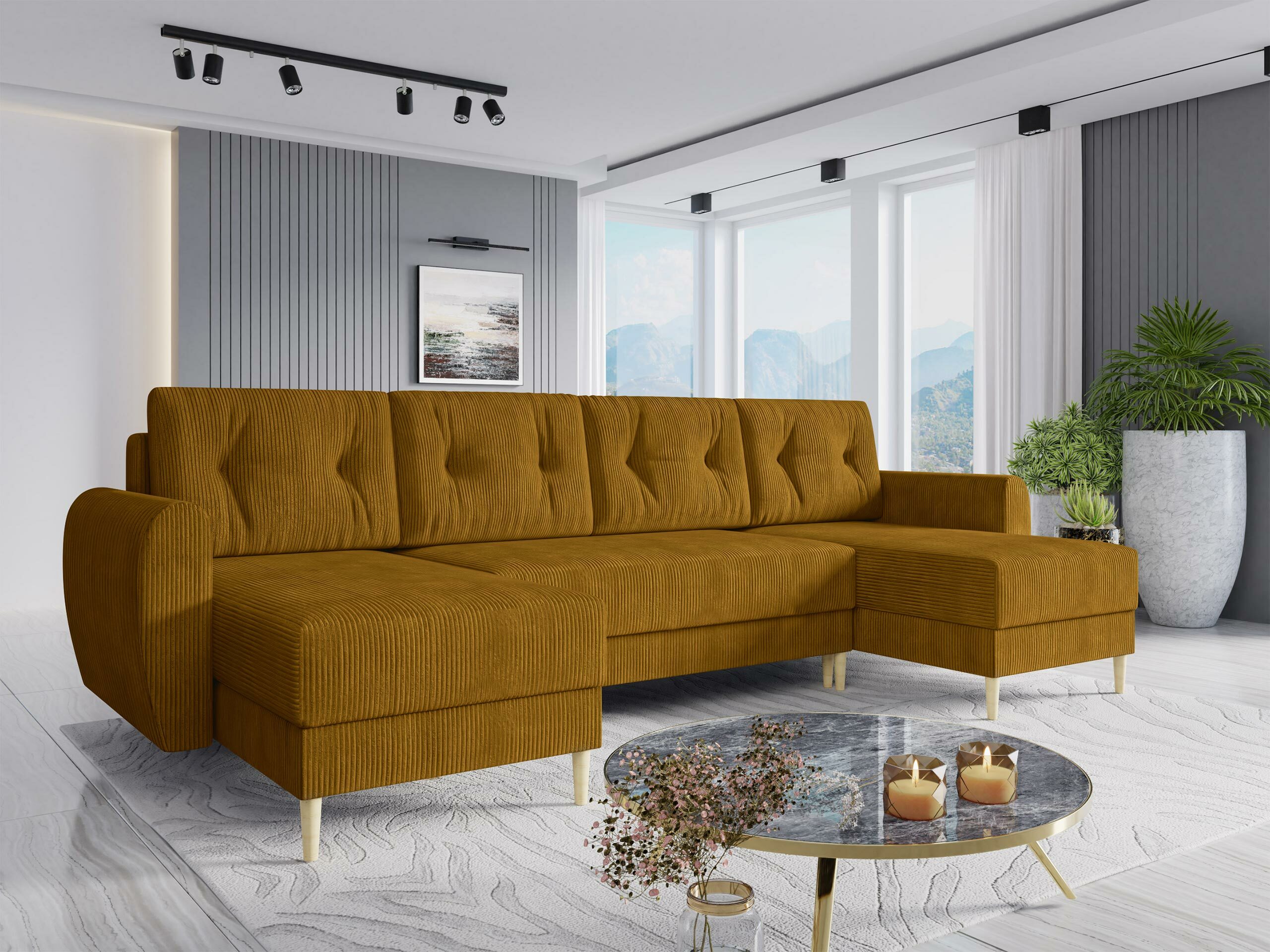 Corner sofa Memphis 140 (Poso 01)