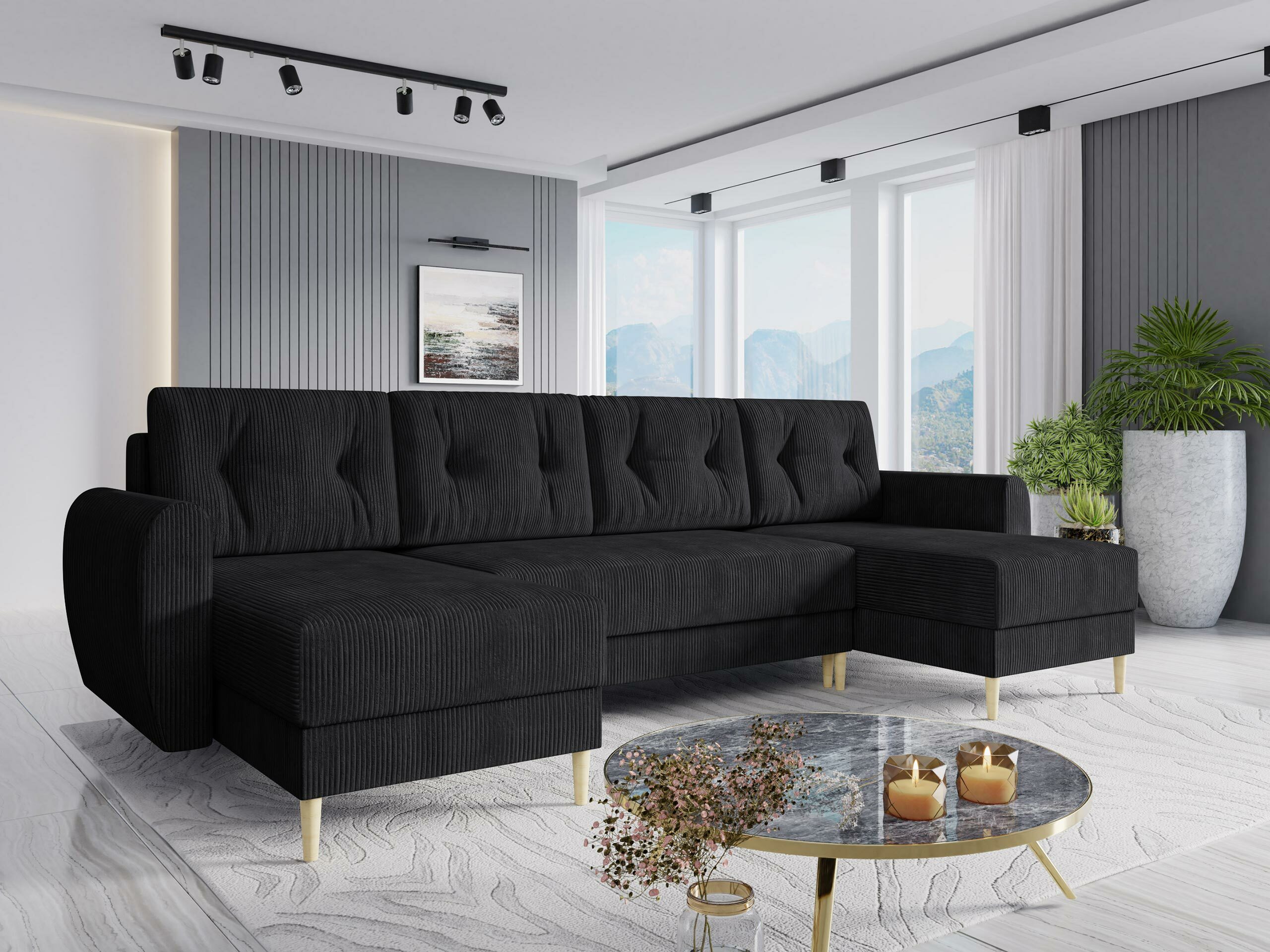 Corner sofa Memphis 140 (Poso 135)