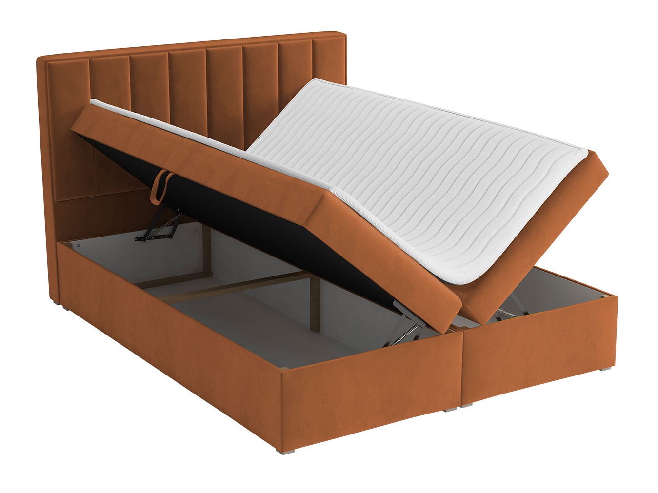 Continental bed Pomona 116 (Magic velvet 2206)