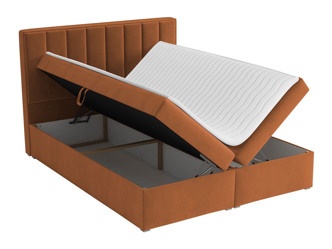 Continental bed Pomona 116 (Magic velvet 2216)