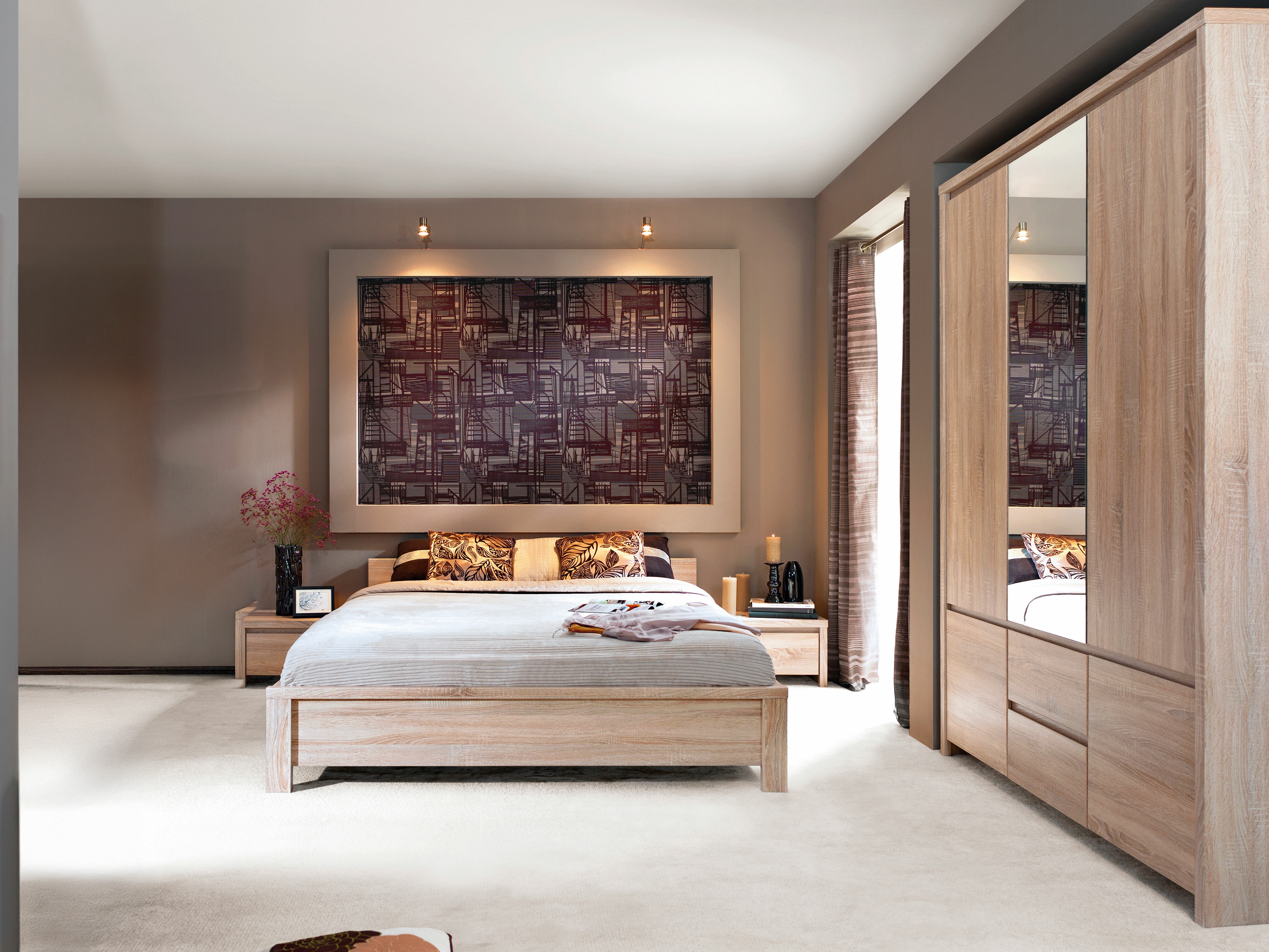 Wardrobe Nolroma 118 (Sonoma oak)