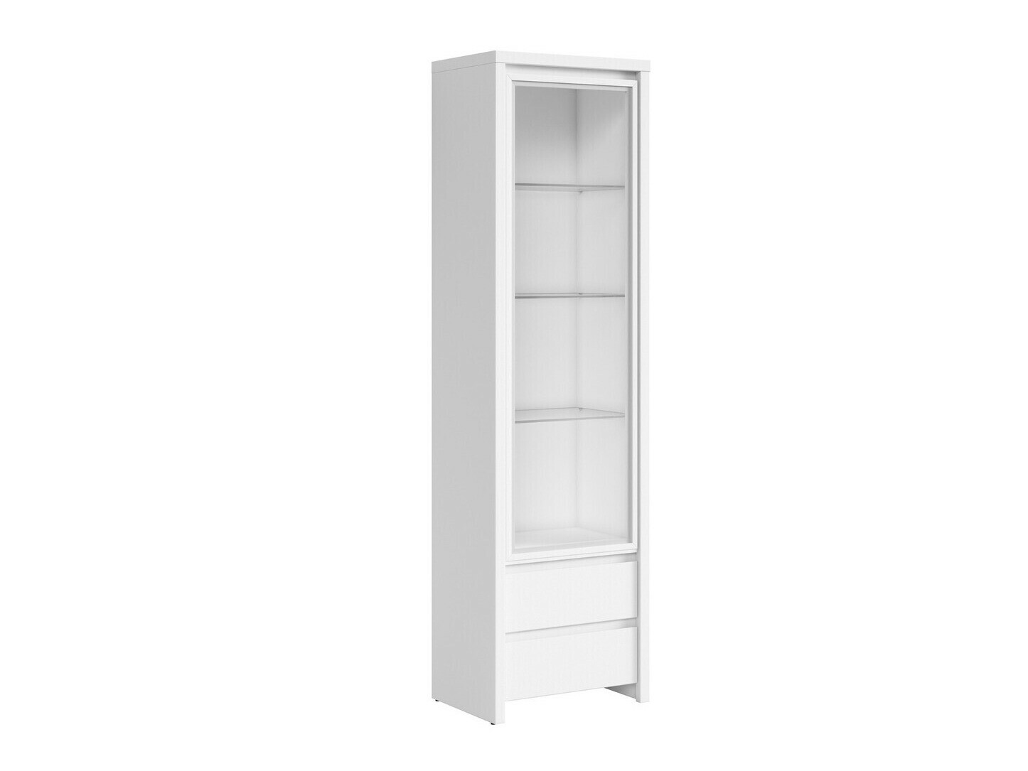 Bookcase Nolroma 140 (White)