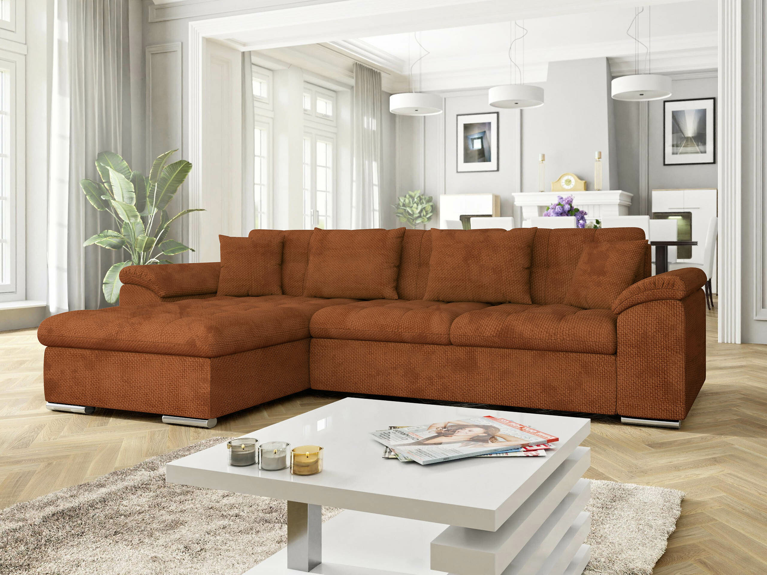 Corner sofa Comfivo Mica (Flow 9)