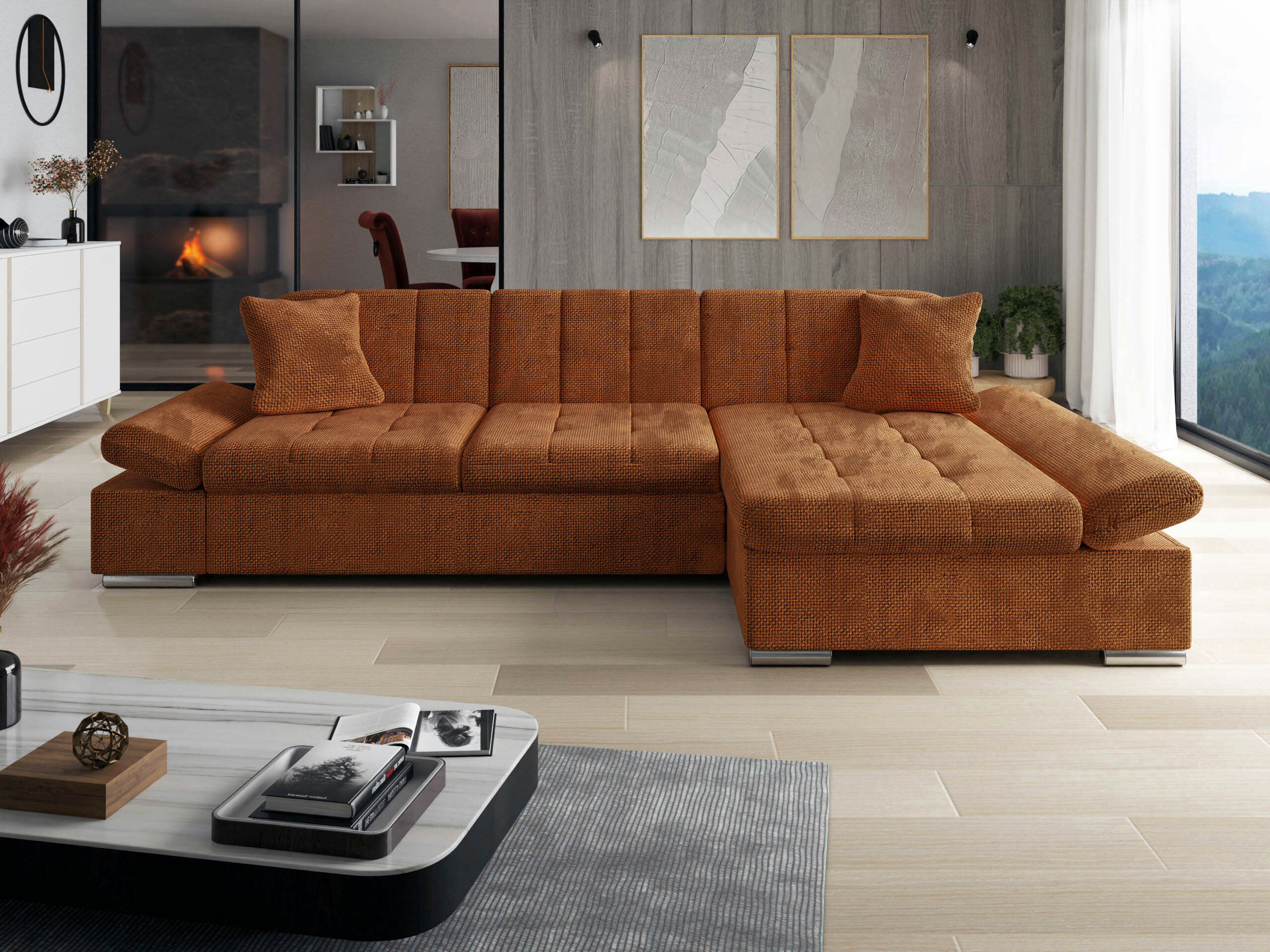 Corner sofa Comfivo Serenitas (Flow 9)
