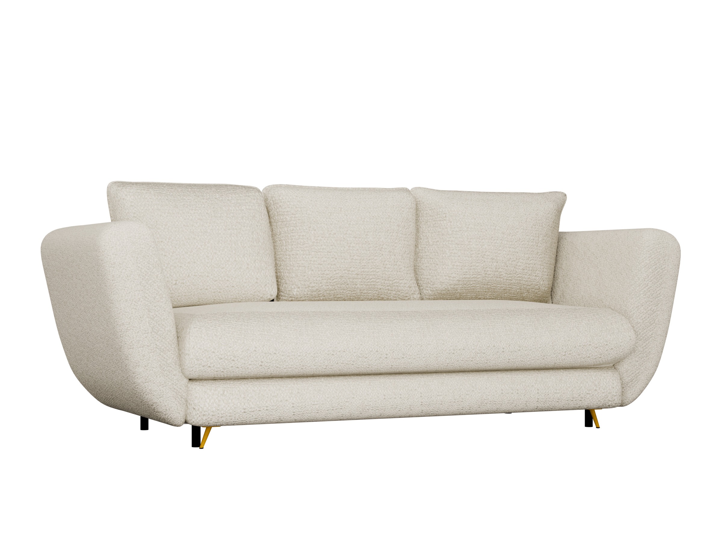 Sofa bed Mandeville 354 (Golden + Black)