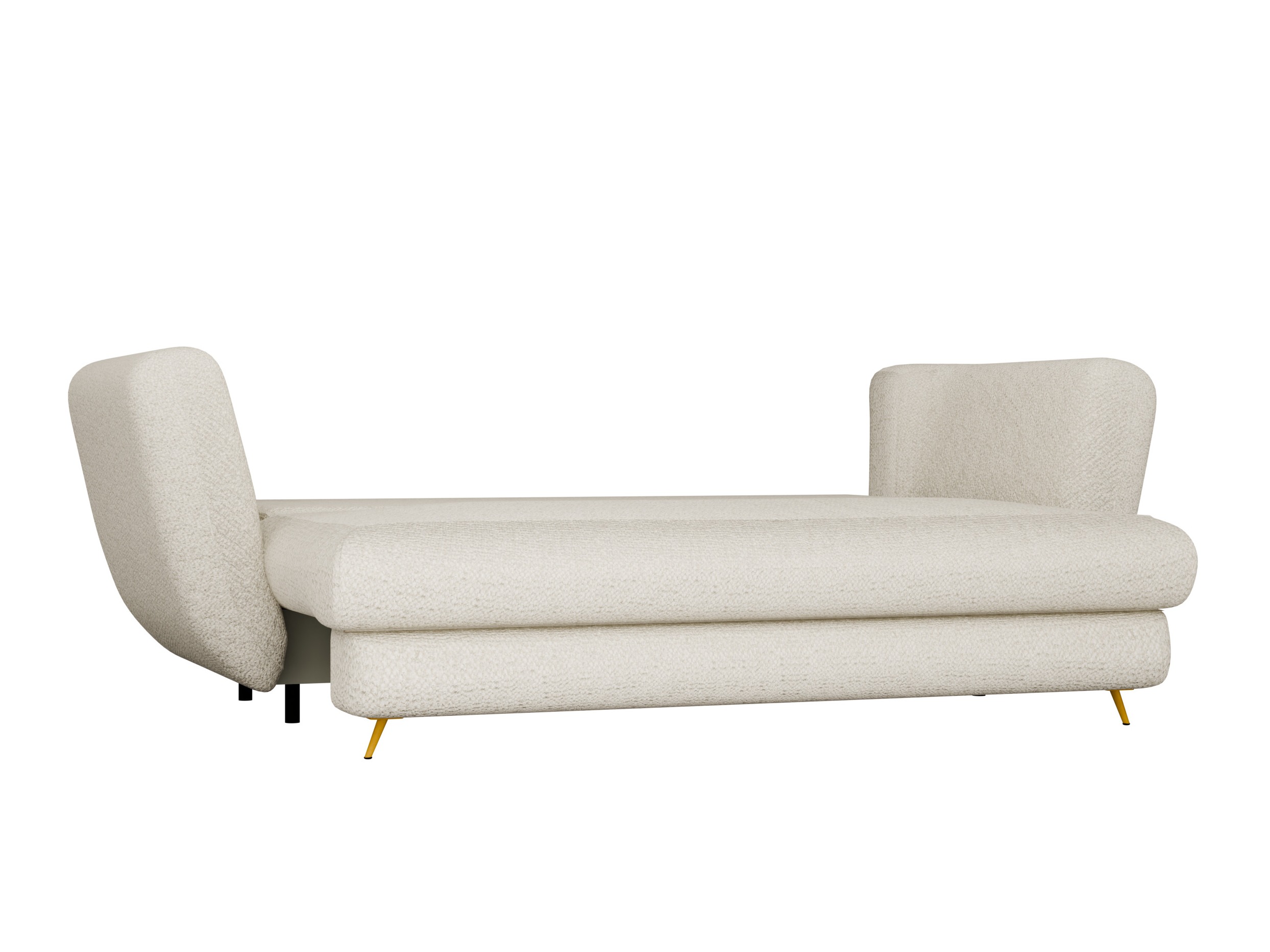 Sofa bed Mandeville 354 (Golden + Black)