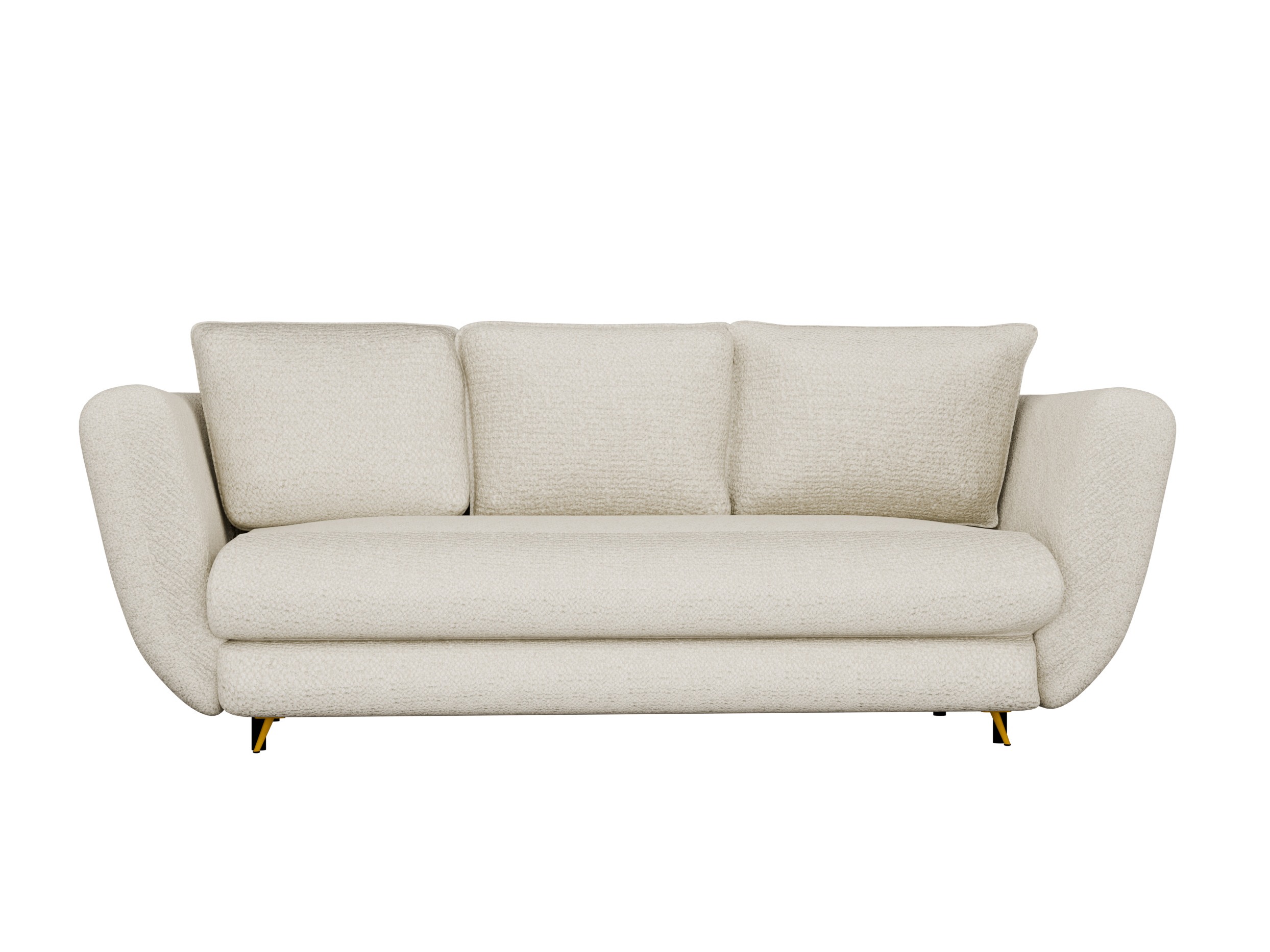 Sofa bed Mandeville 354 (Golden + Black)