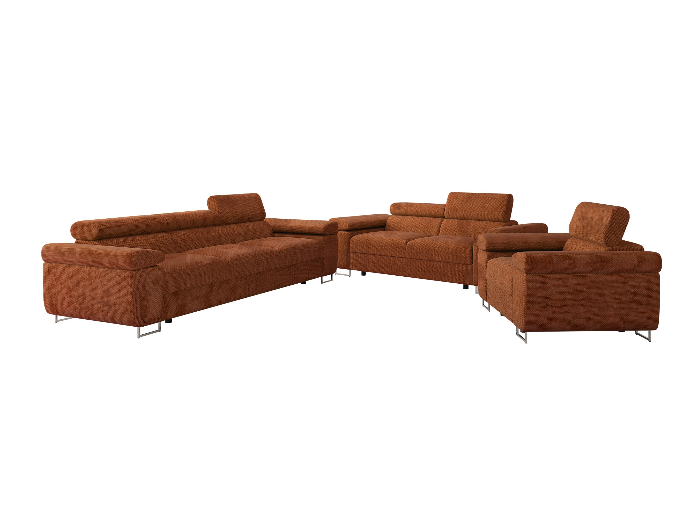 Upholstered furniture set Comfivo Eliferu 107 (Flow 09)