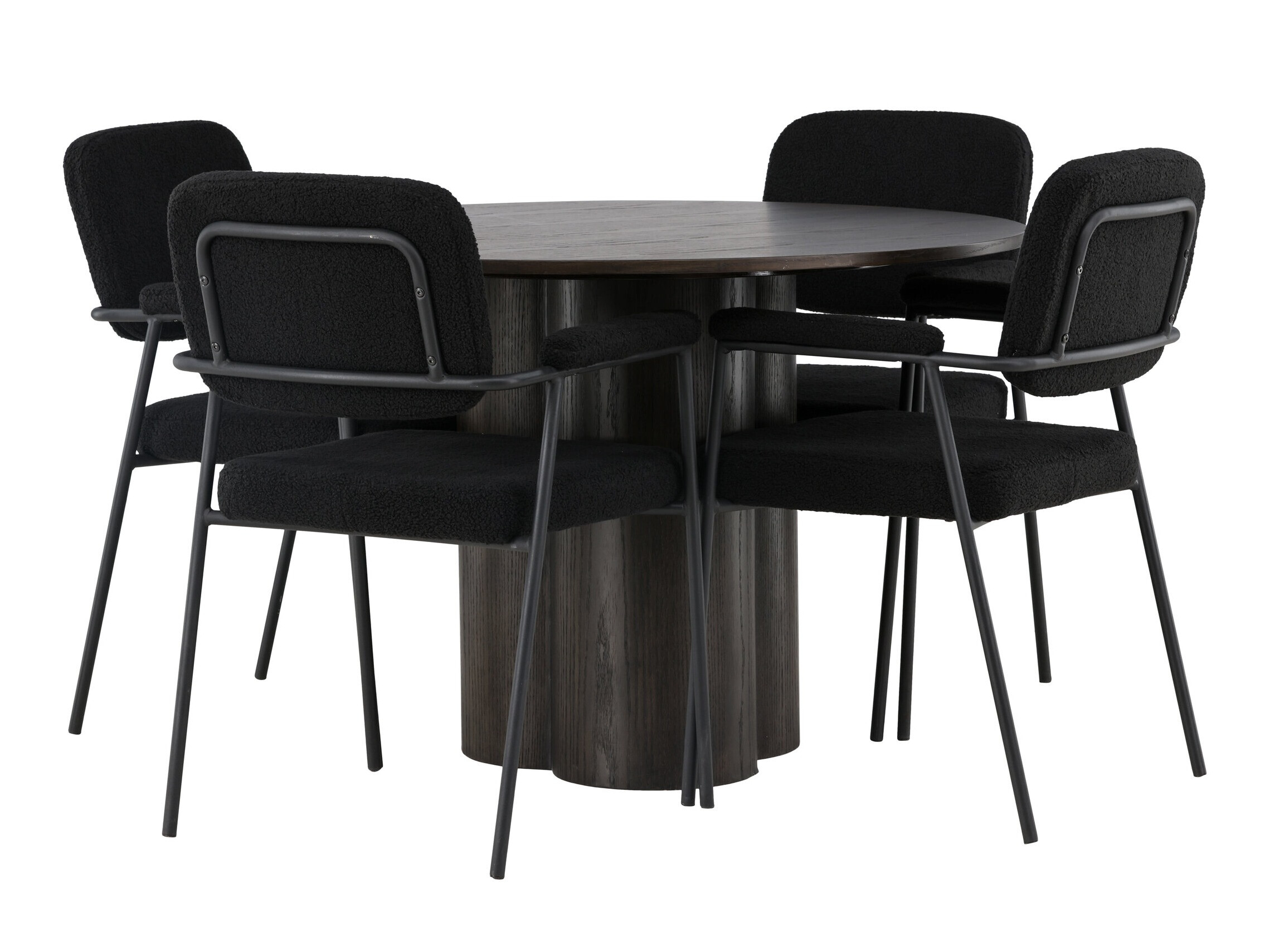 Dining set Dallas 4358 (Brown)