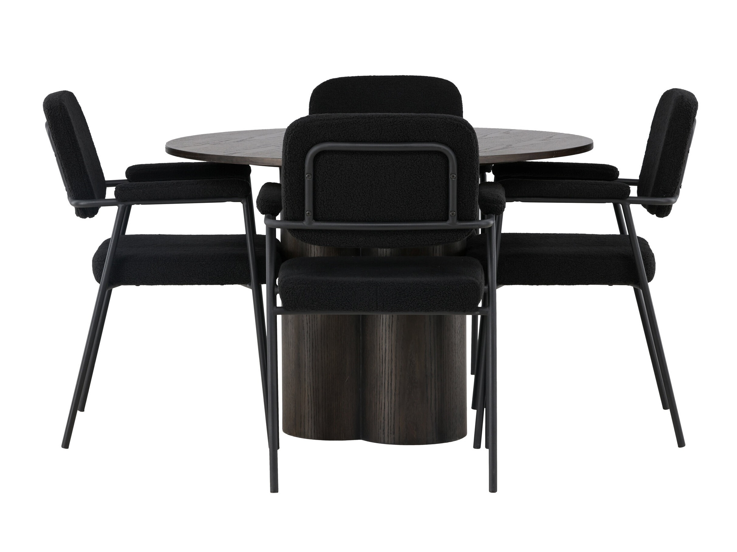 Dining set Dallas 4358 (Brown)