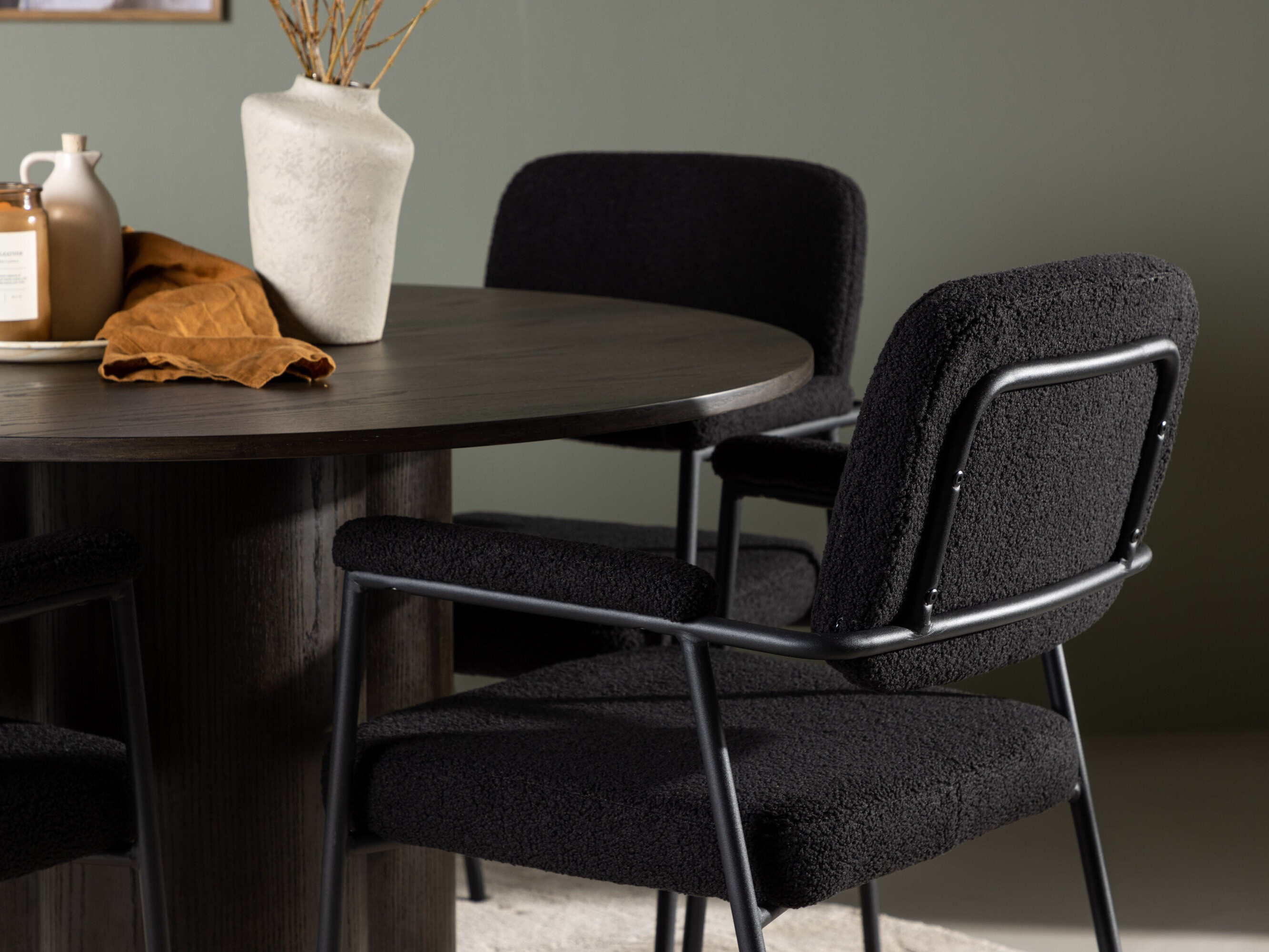 Dining set Dallas 4358 (Brown)