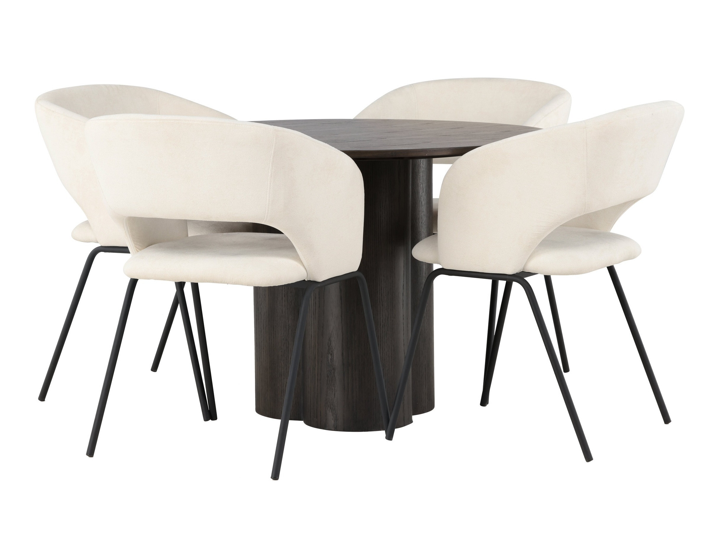 Dining set Dallas 5132 (Dark wood)
