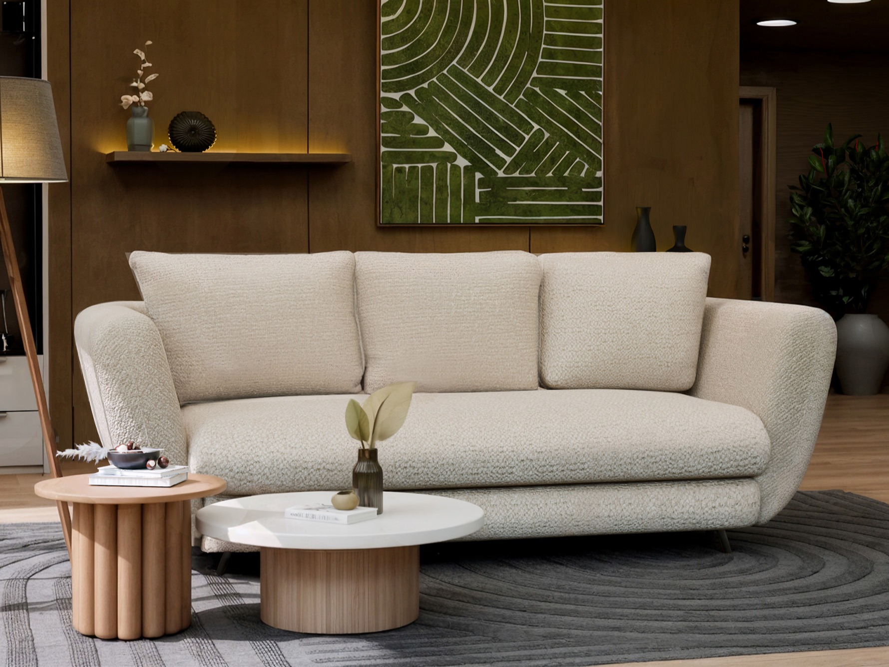 Sofa bed Mandeville 354 (Black)