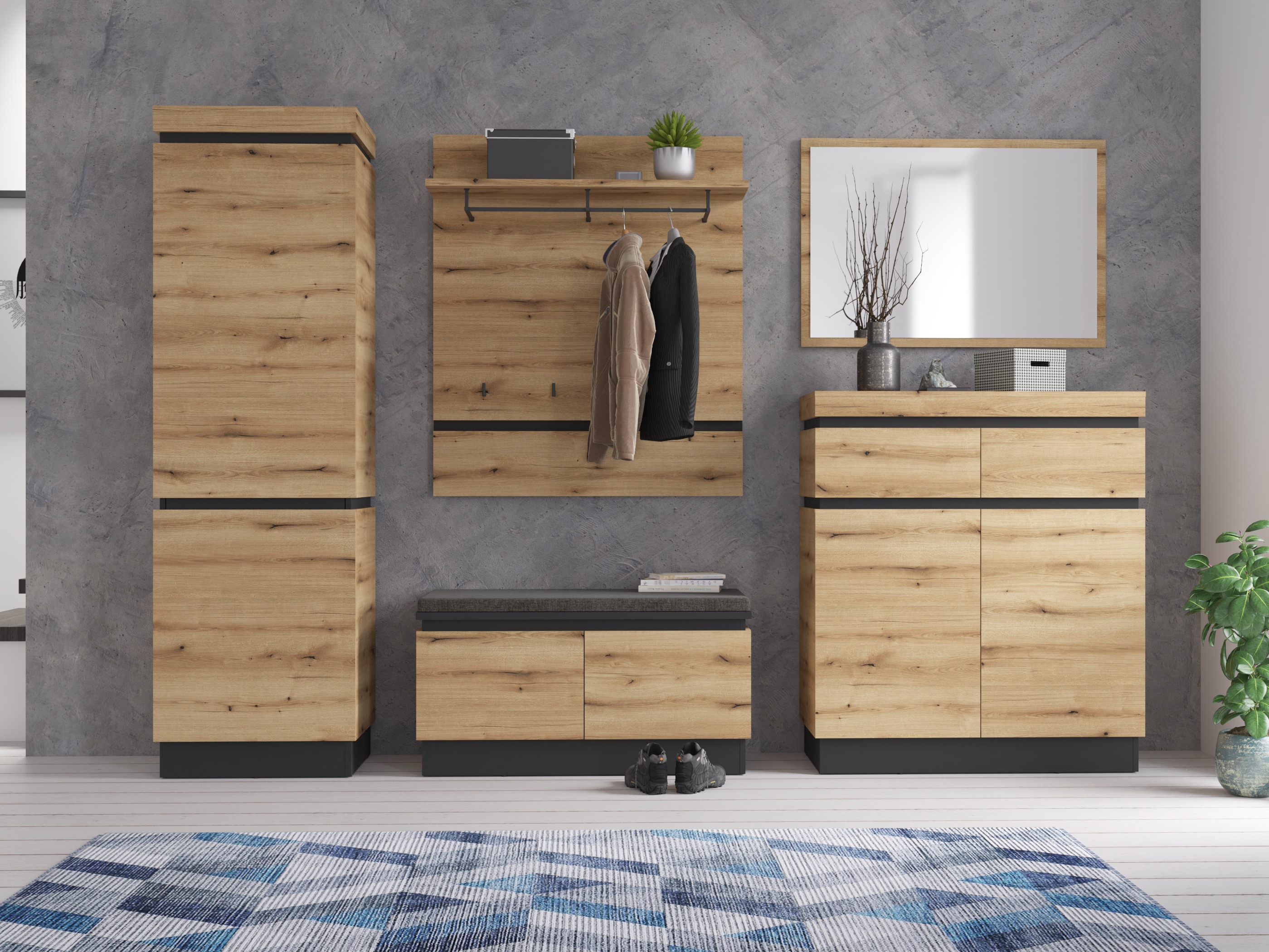 Bookcase Enocira 114