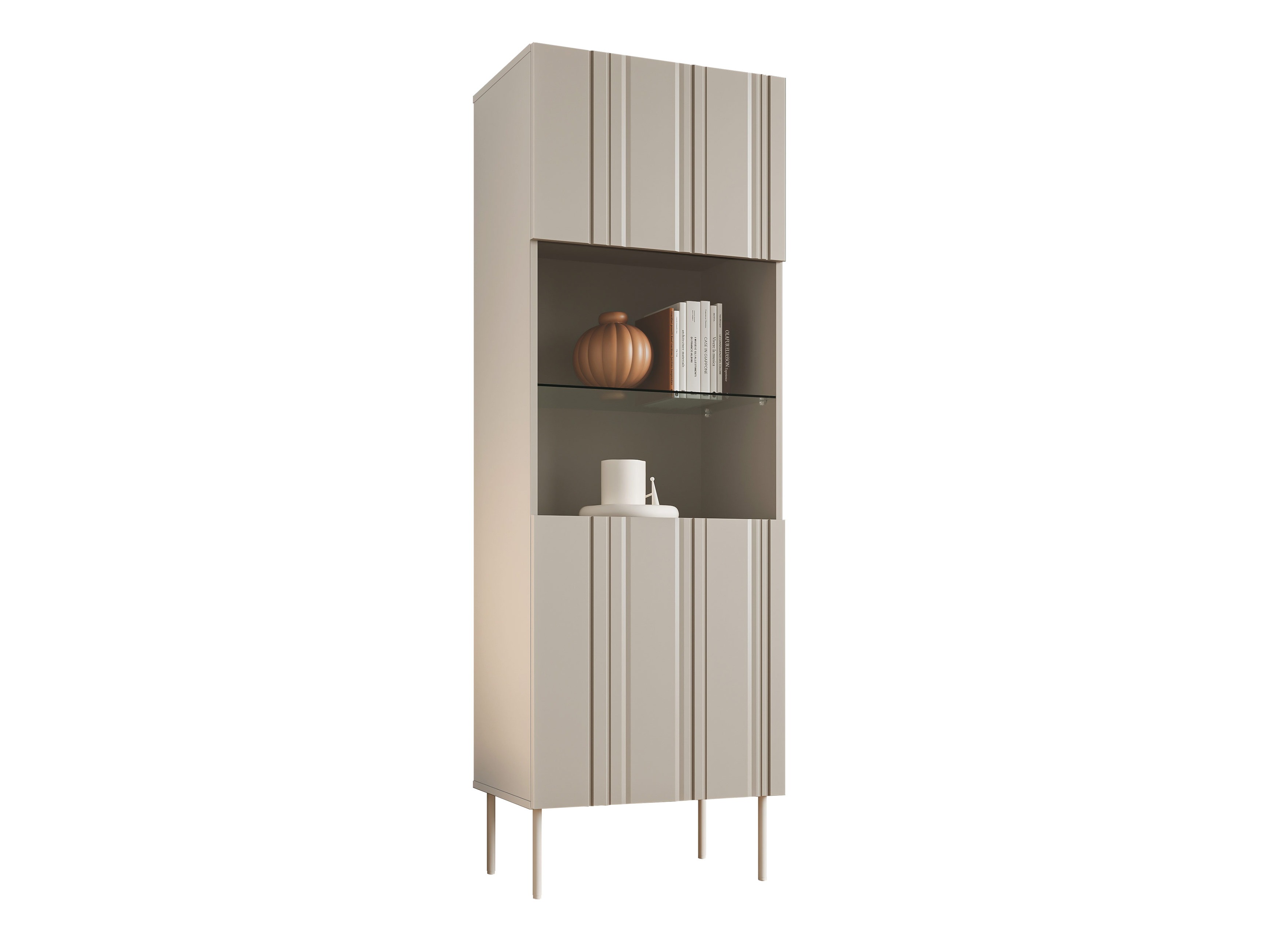 Bookcase Evavese 108 (Beige)