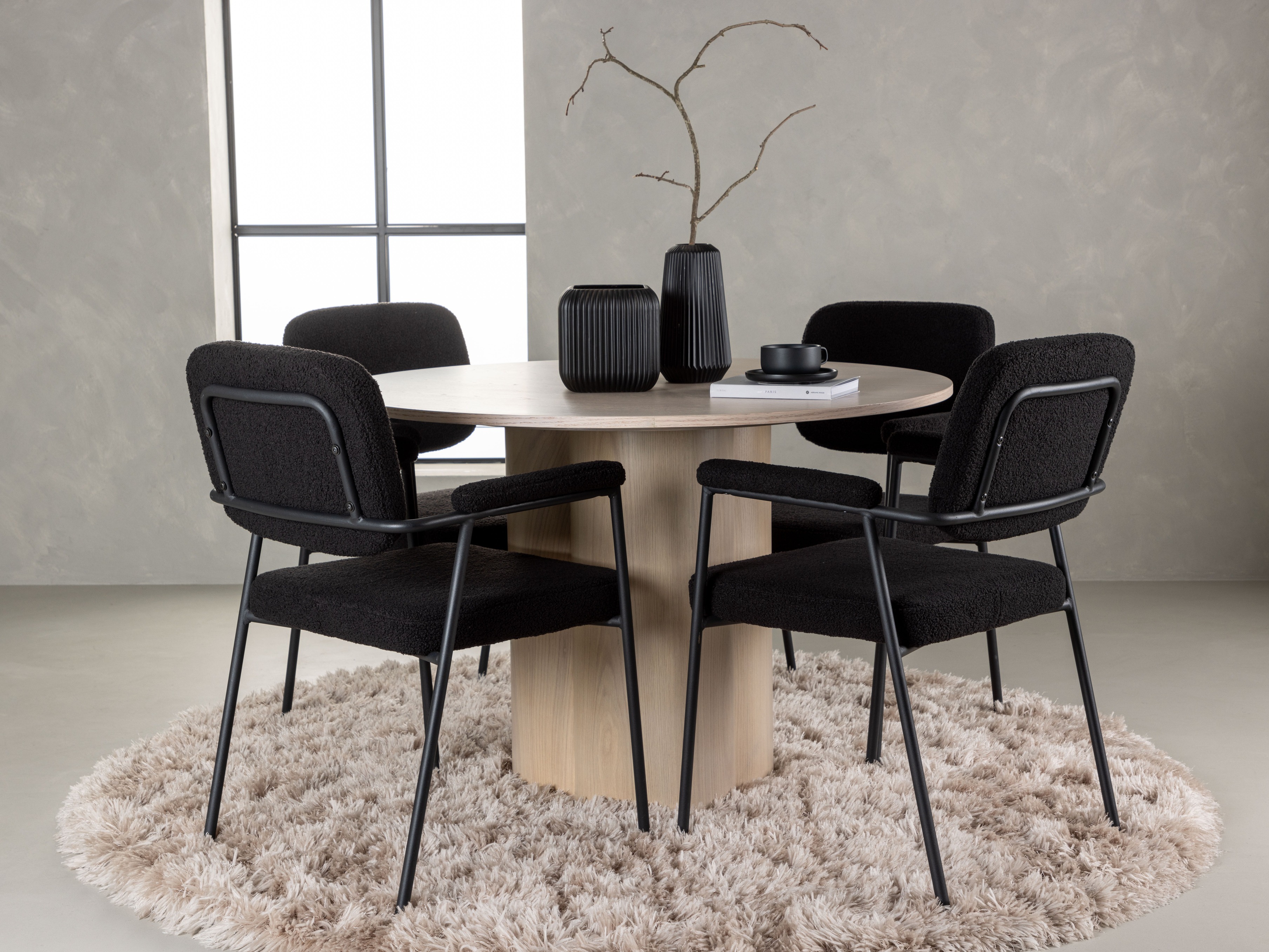Dining set Dallas 4358 (Light wood)