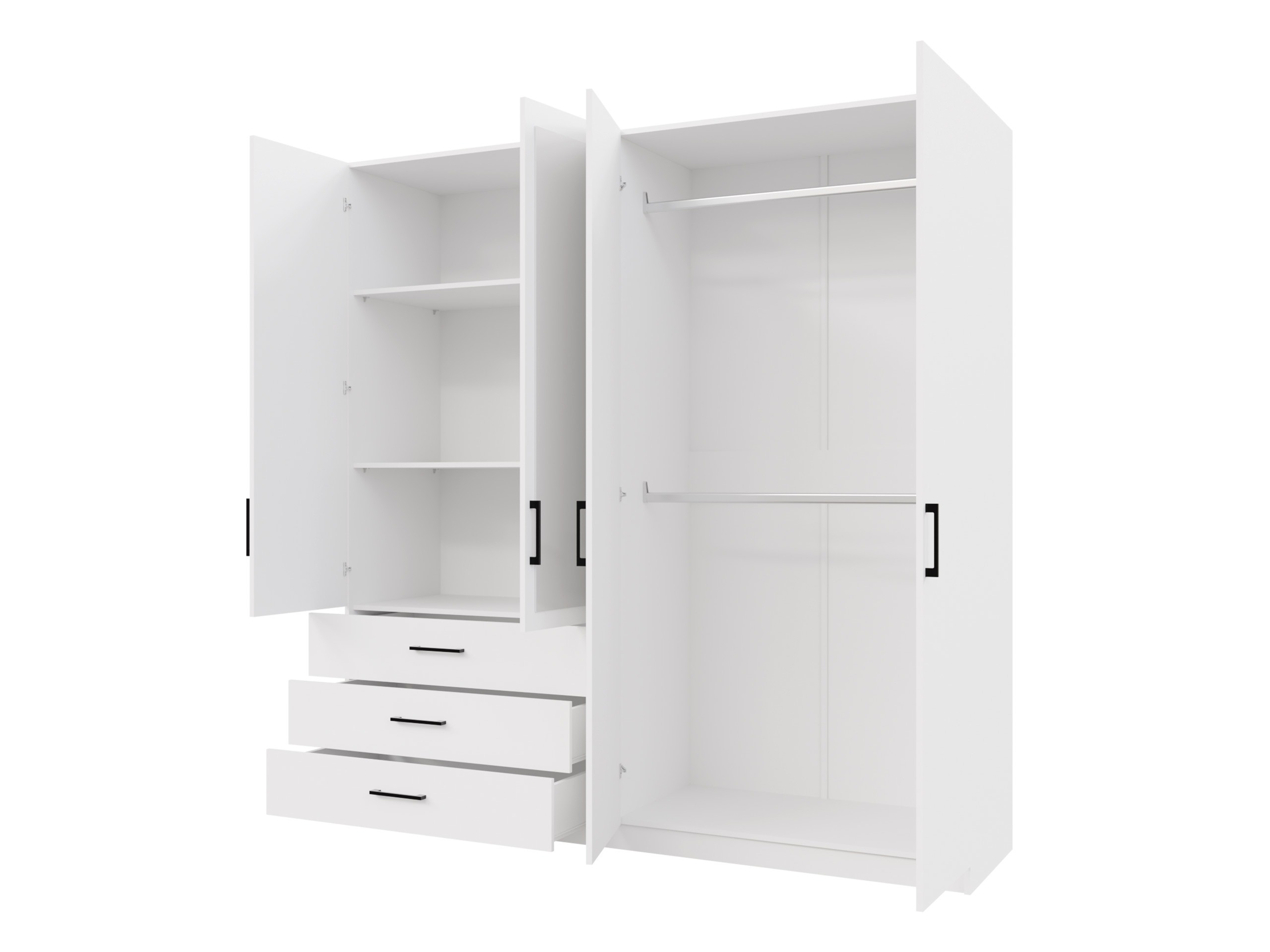Wardrobe Fungar (White)