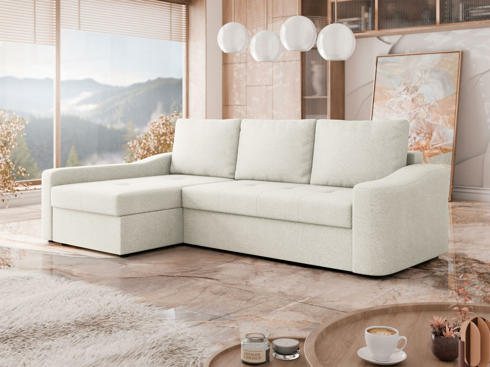 Corner sofa SI127 with a small defect