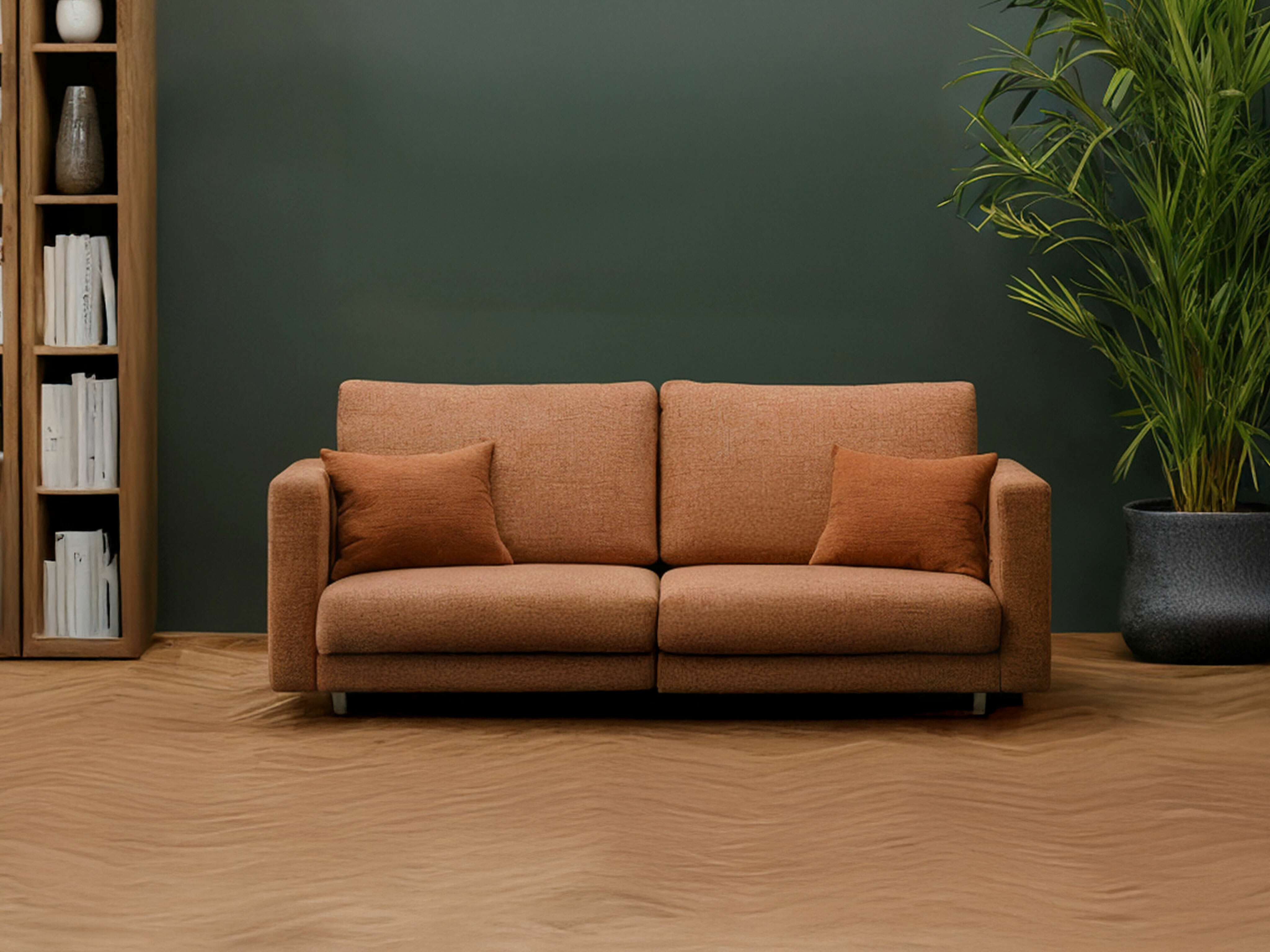 Sofa bed Mandeville 353 (Orange)
