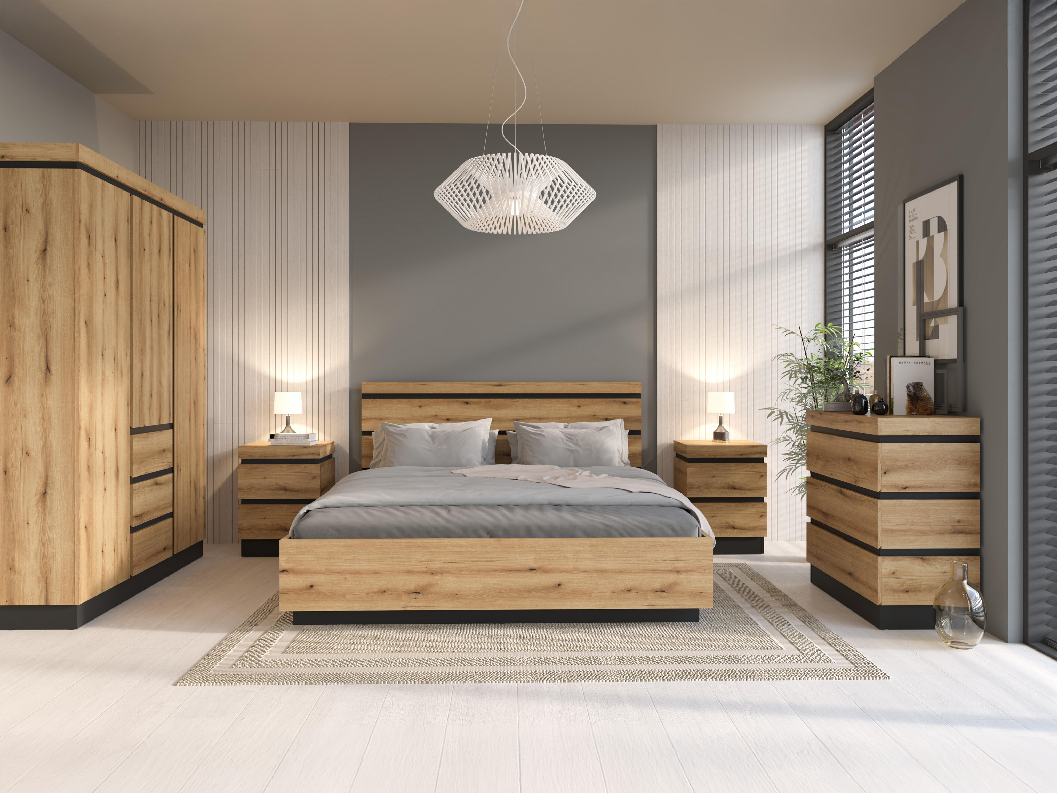 Wardrobe Enocira 130