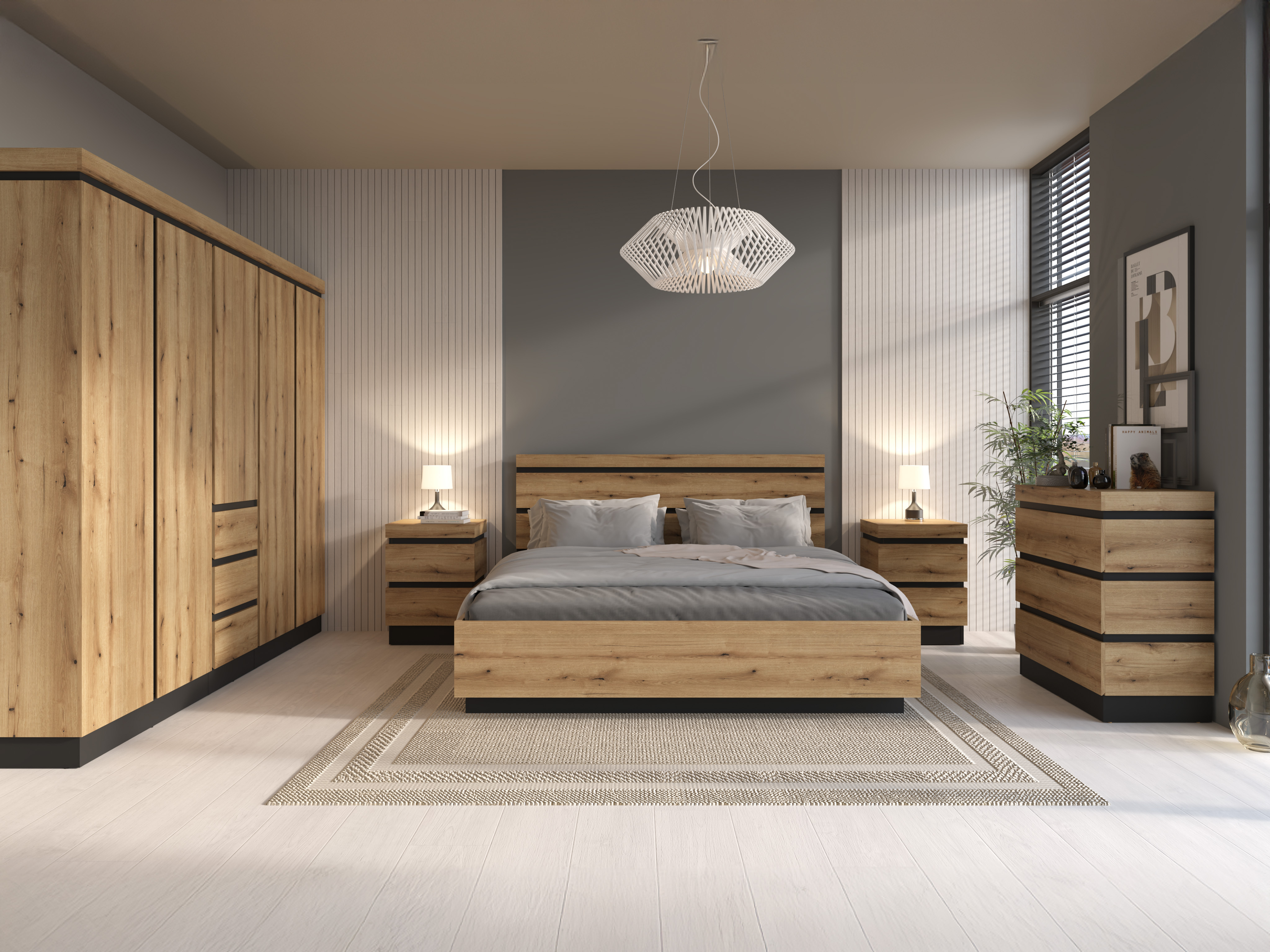 Bedroom set Enocira 133 (Available)