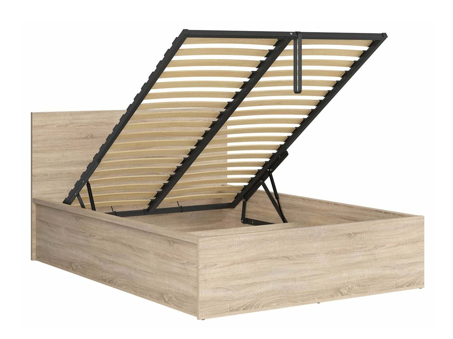 Bed Livevaro 126 (Sonoma oak)