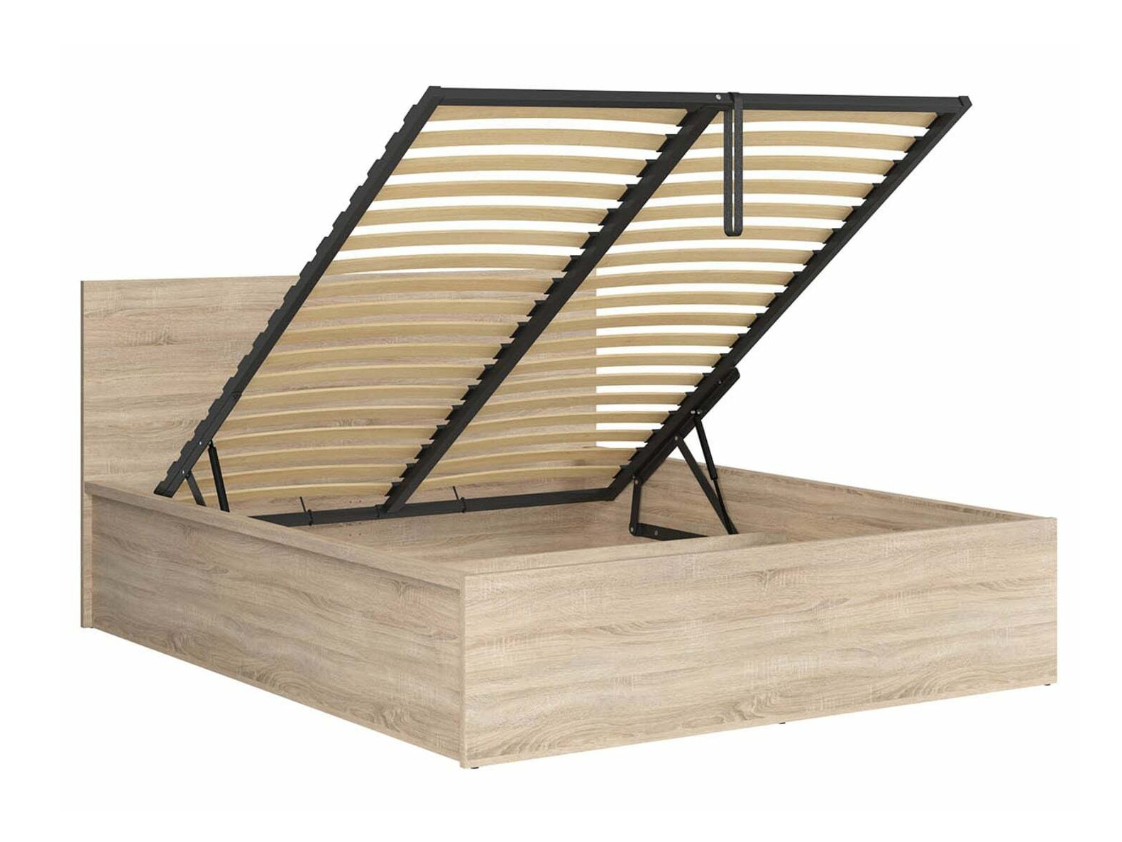 Bed Livevaro 126 (Sonoma oak)