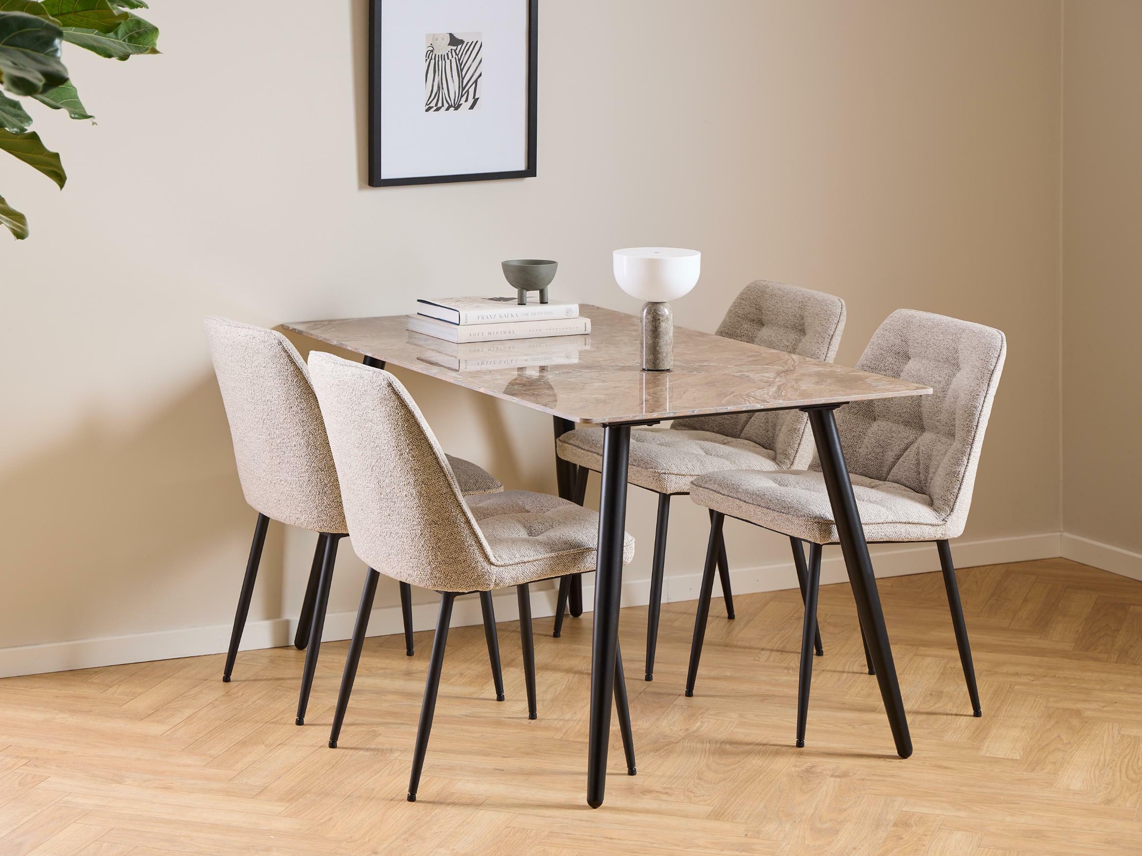 Table Norsica 588 (Brown marble)