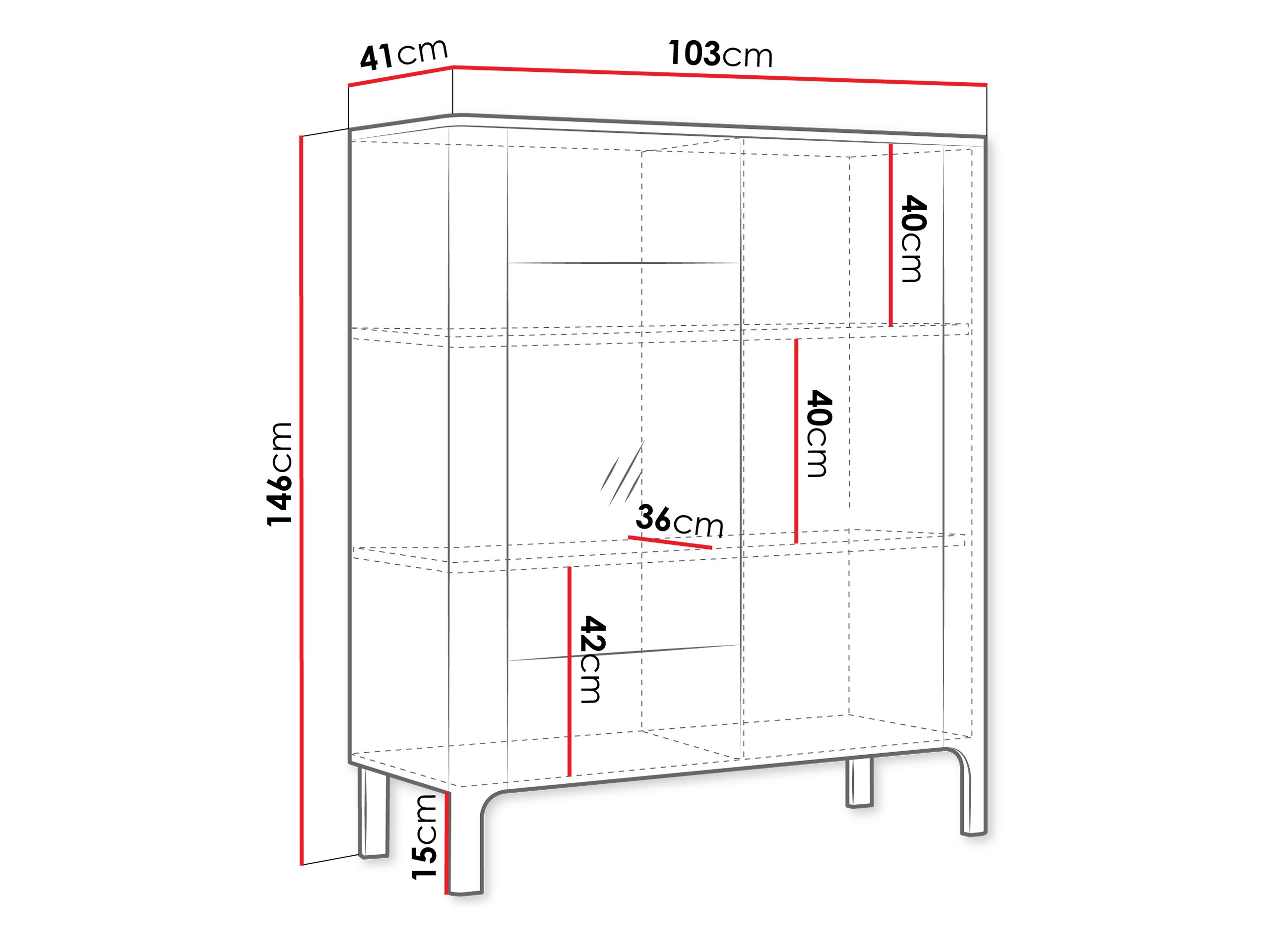 Bookcase Mavtoru 102