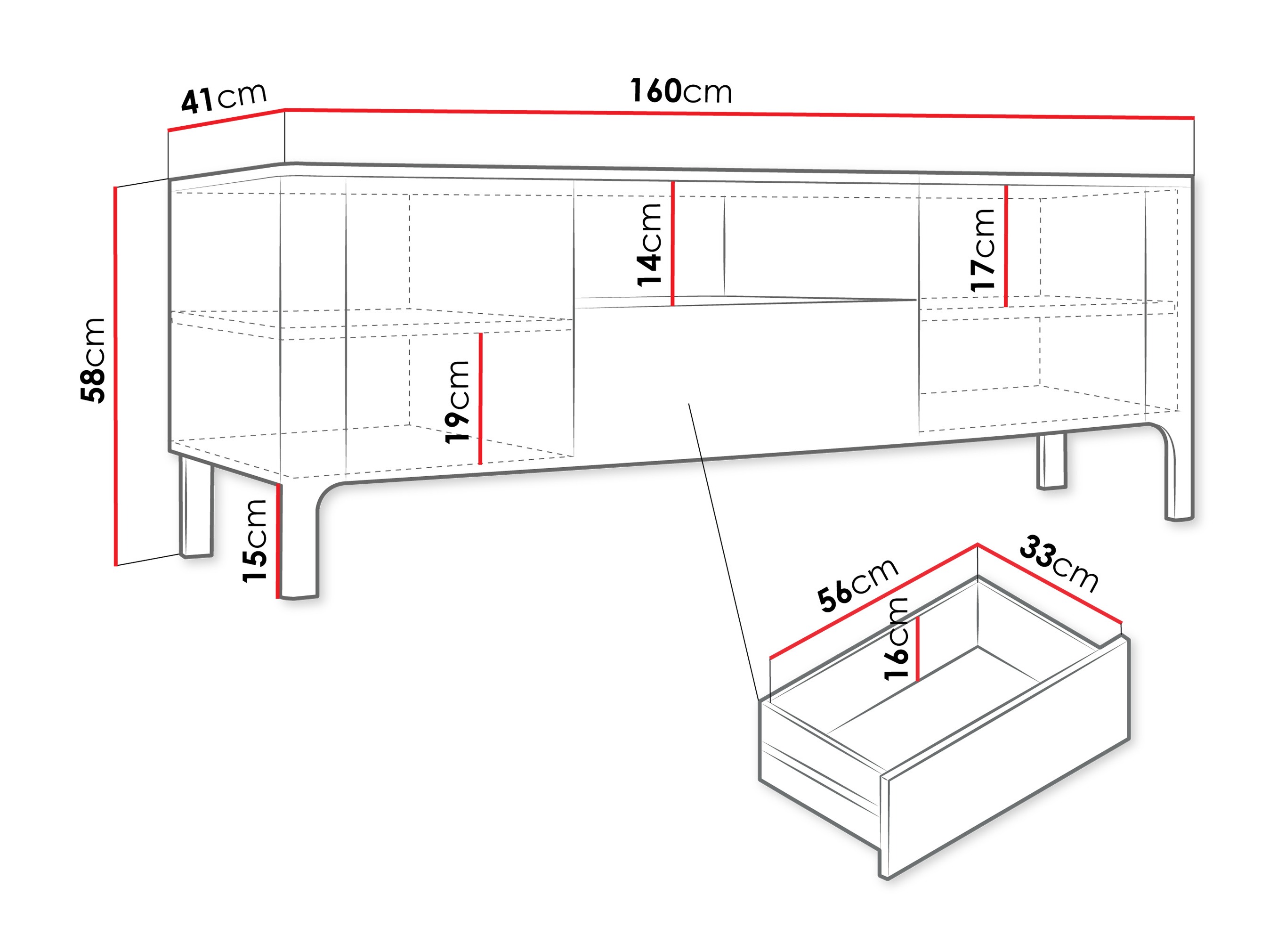 TV stand Mavtoru 103