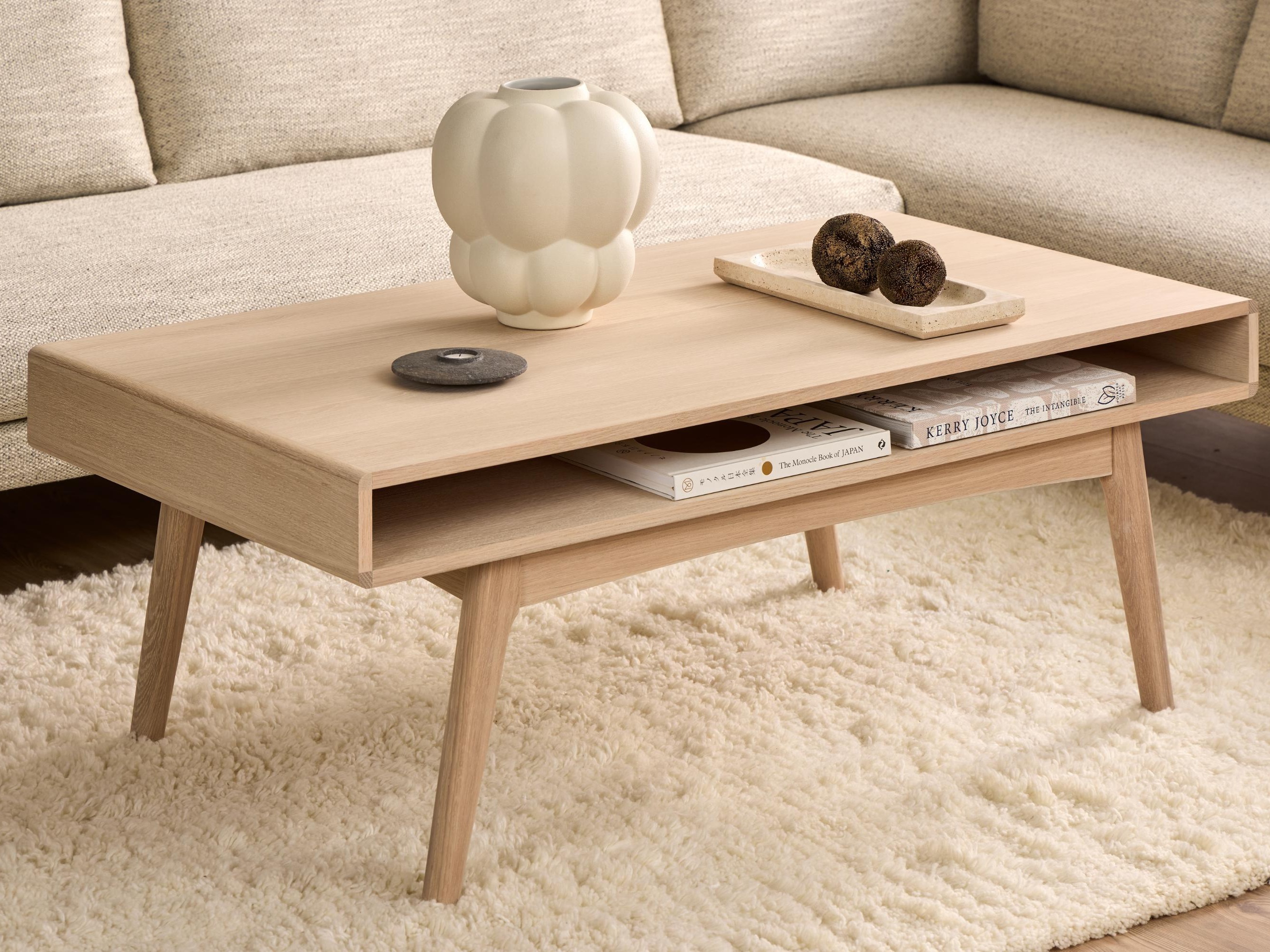 Coffee table Norsica Elmdome 105 (Light brown)