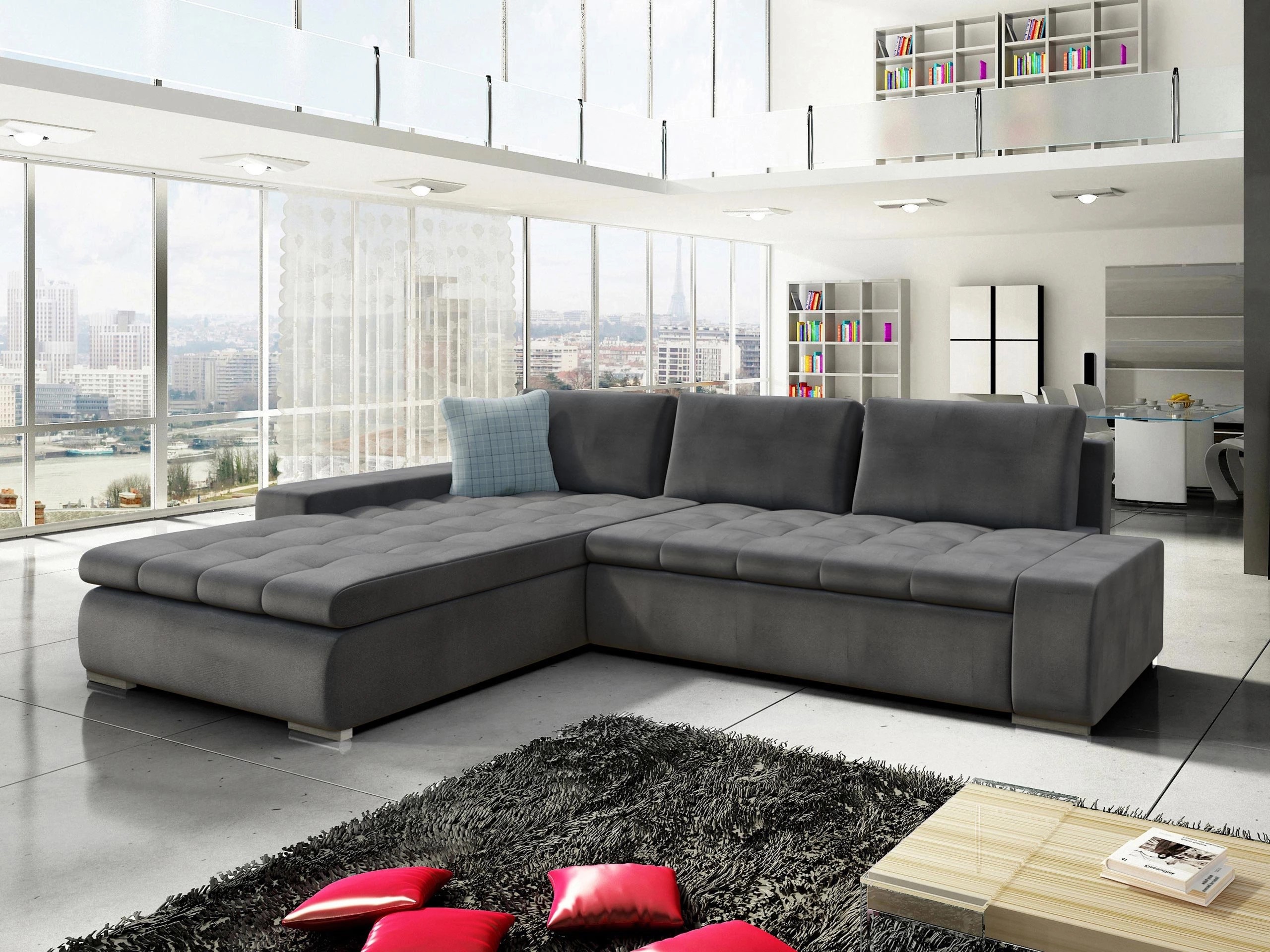 Corner sofa Comfivo Nitor II (Kronos 022 + Senegal 818)