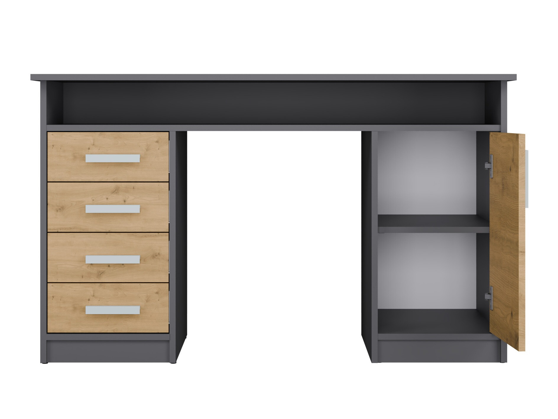 Desk Mandeville 329 (Artisan oak + Anthracite)