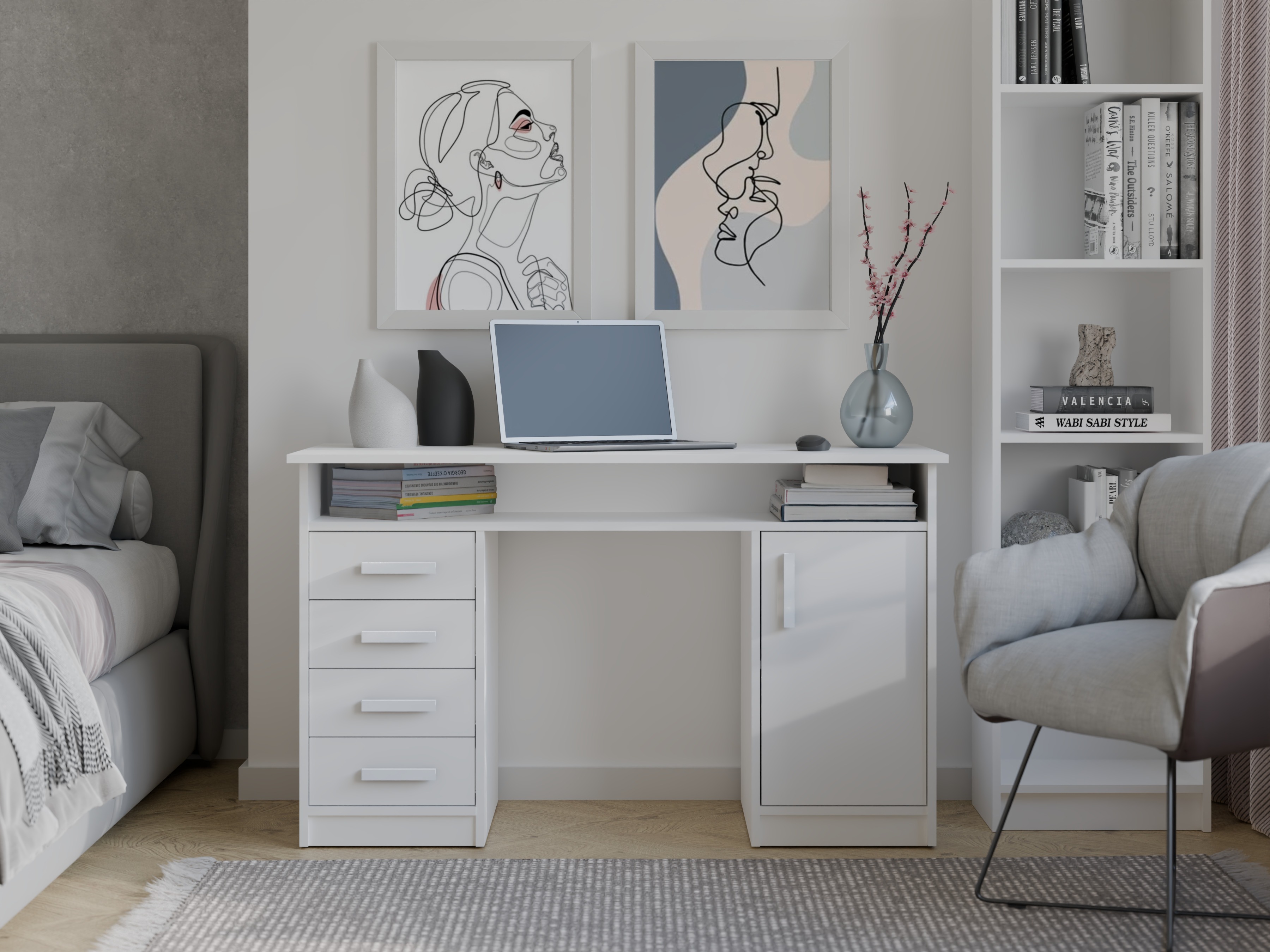 Desk Mandeville 329 (White)