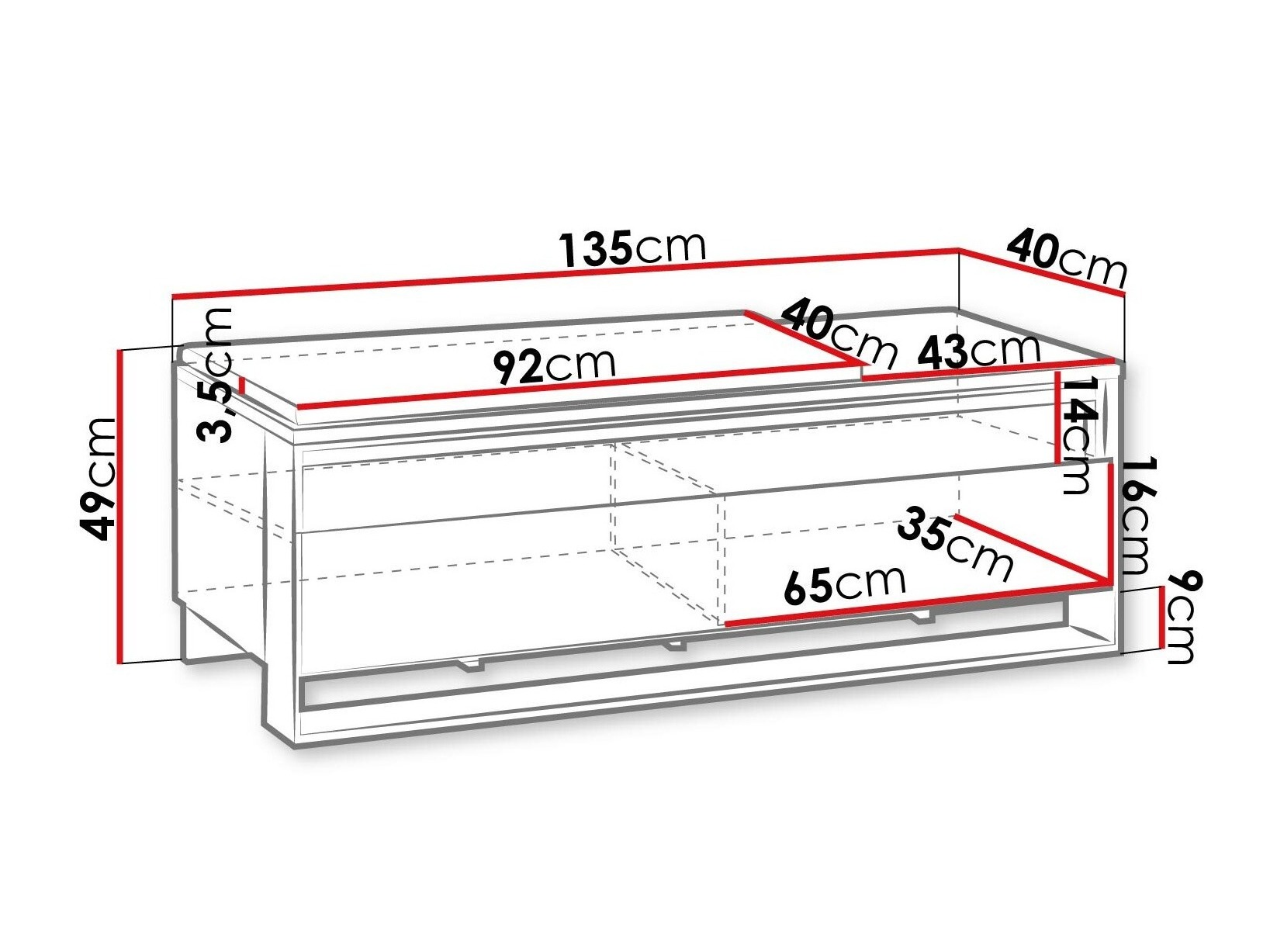 Shoe cabinet Luliru 146