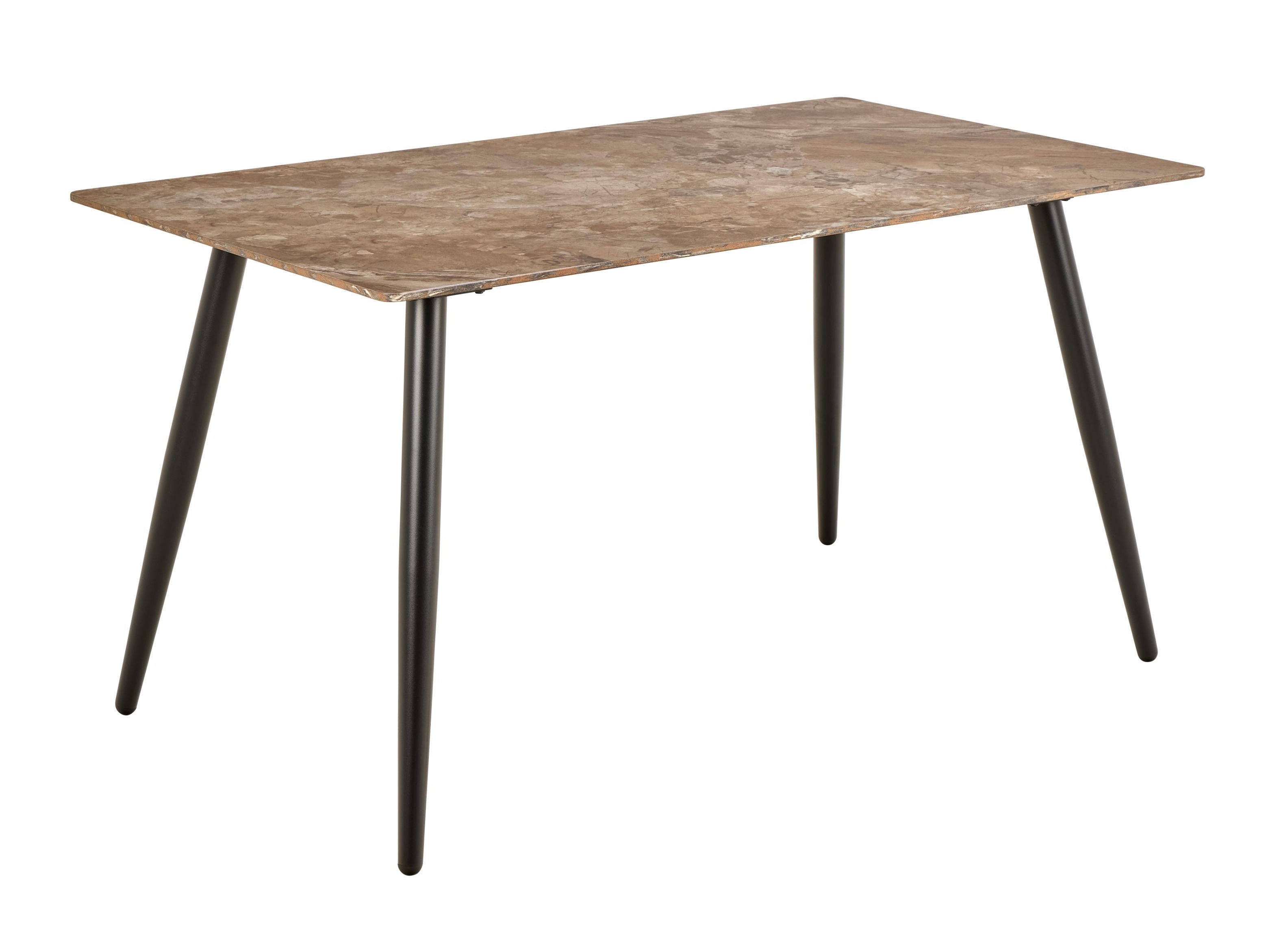 Dining set Norsica 1012 (Brown marble)