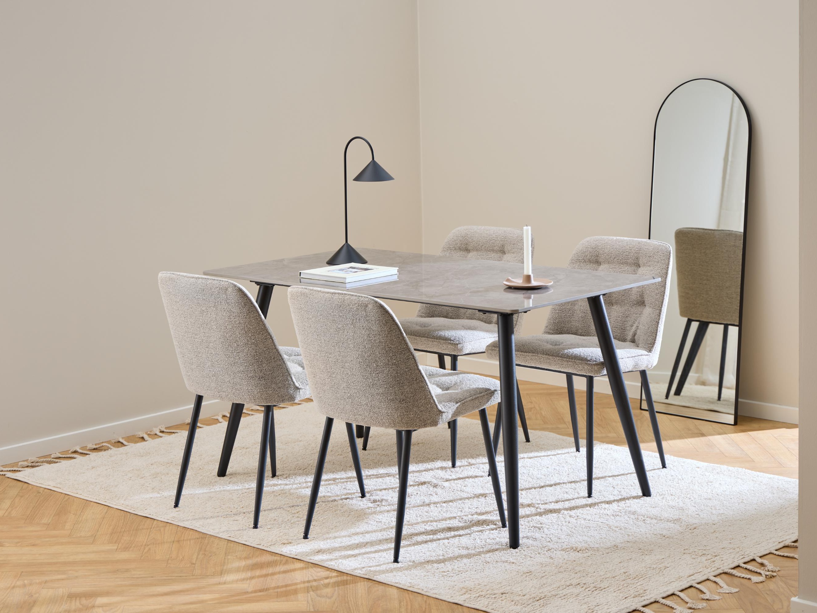 Table Norsica 588 (Grey marble)