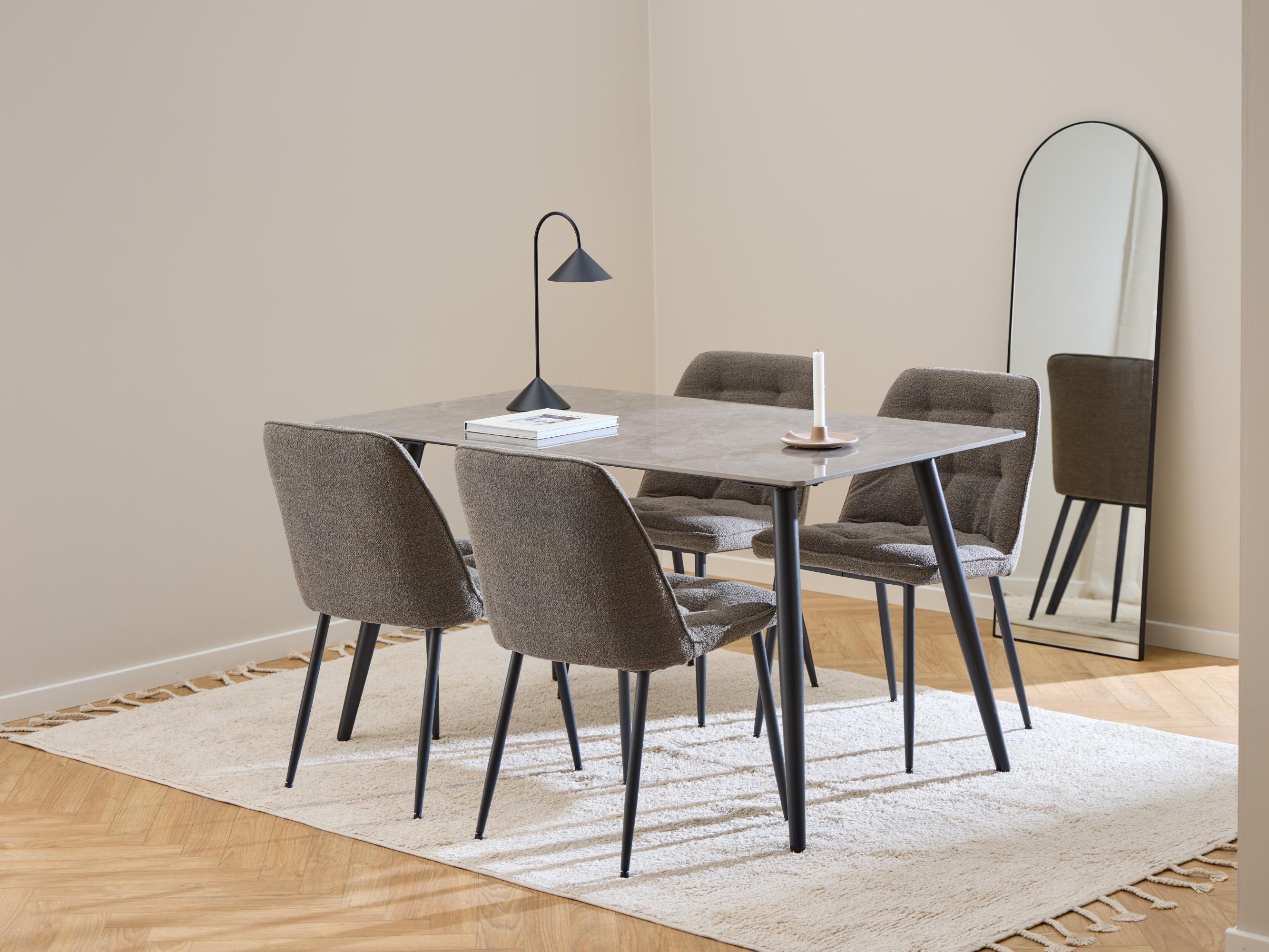 Table Norsica 588 (Grey marble)