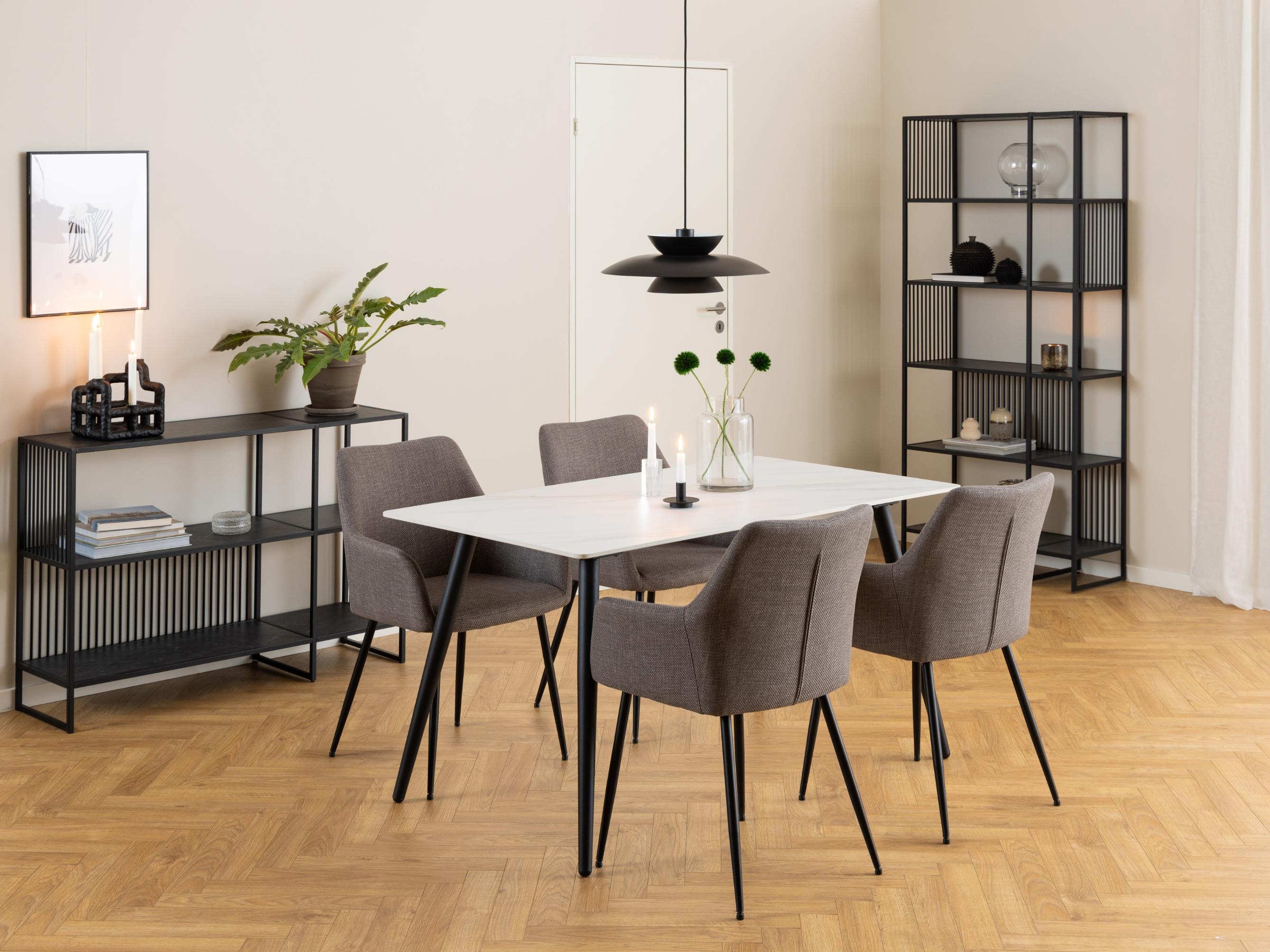 Table Norsica 588 (White marble)