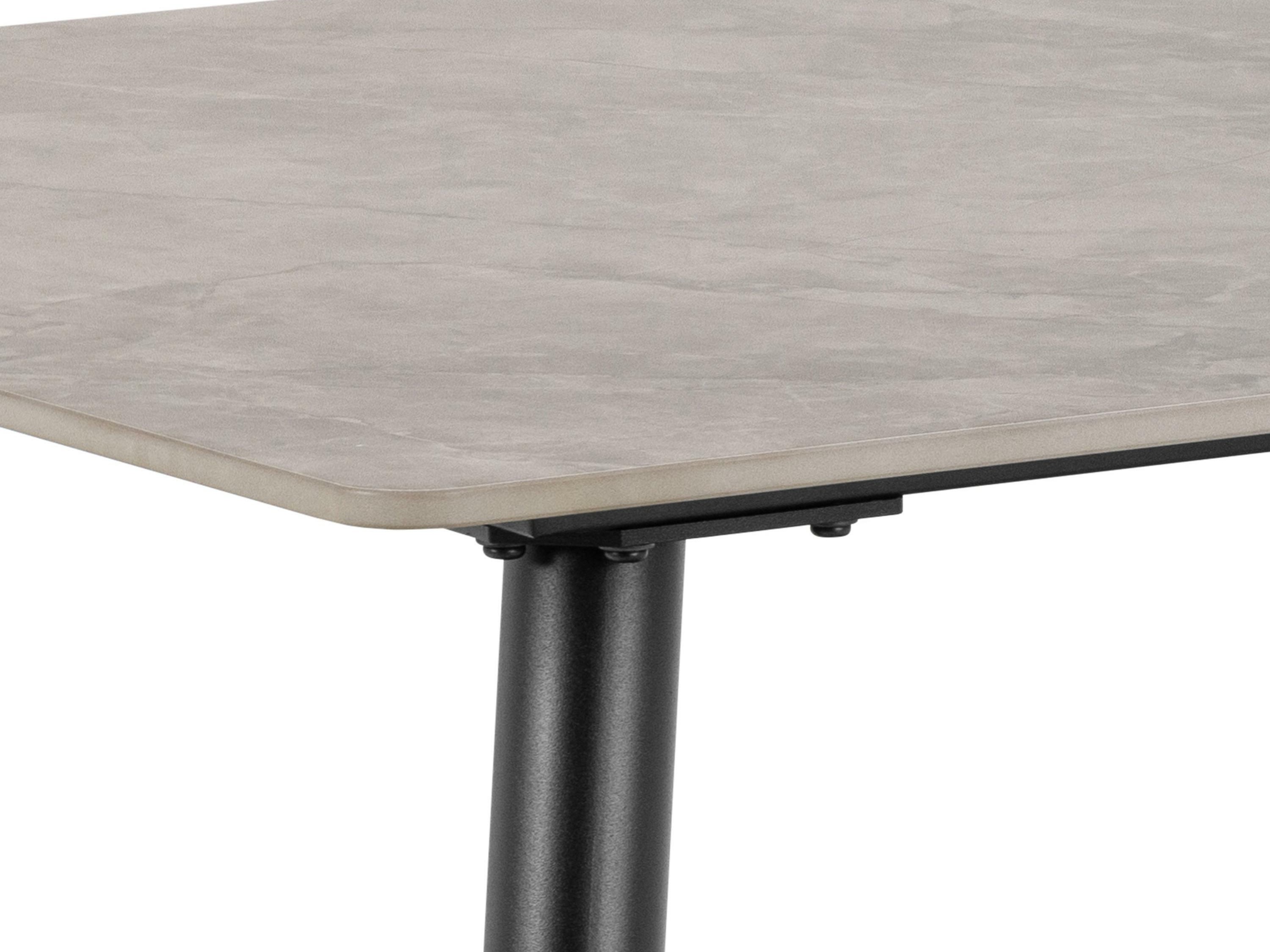 Dining set Norsica 1012 (Taupe + Black)